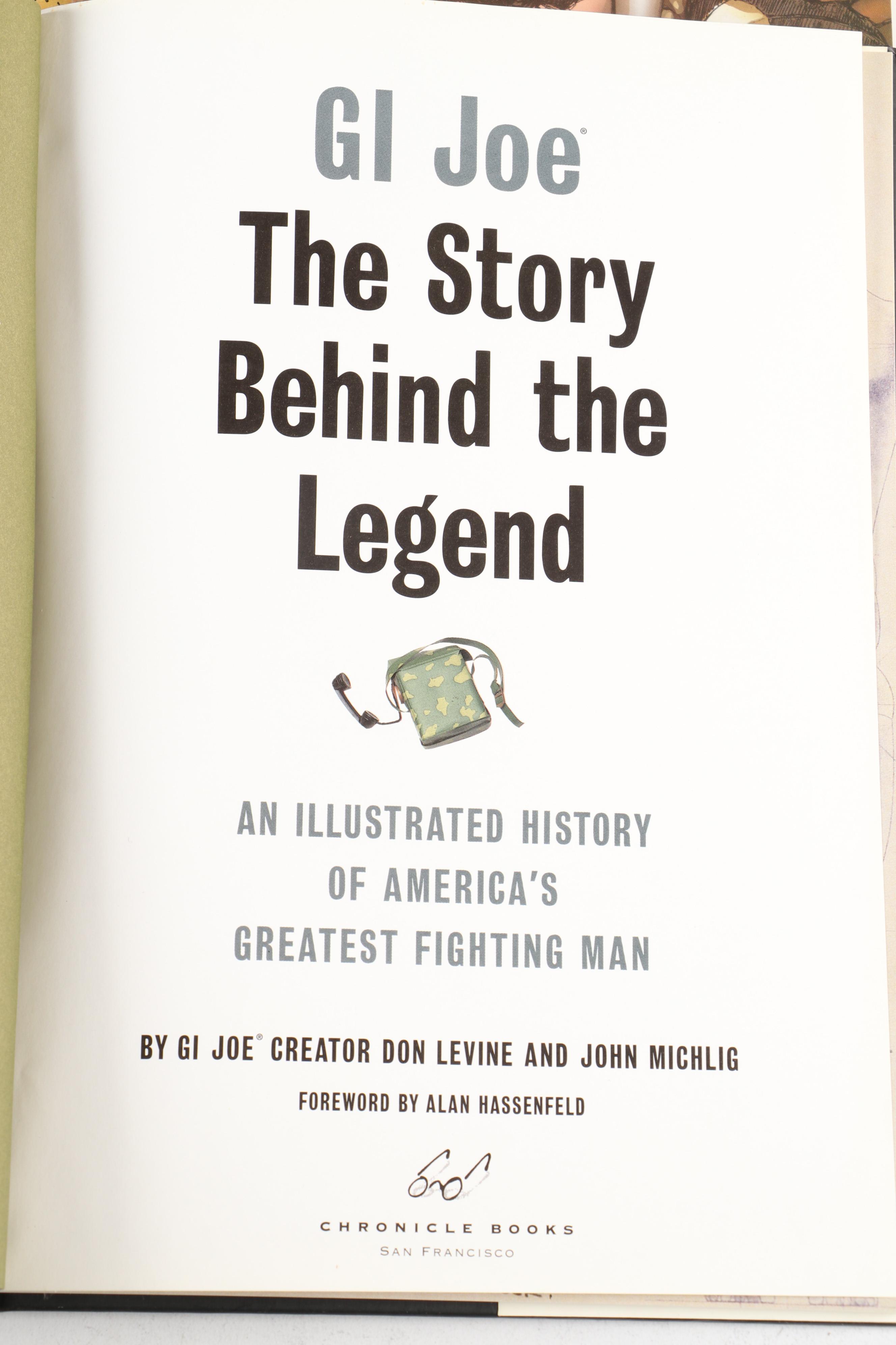 "GI Joe: The Story Behind the Legend" and GI Joe Comic Book Collection
