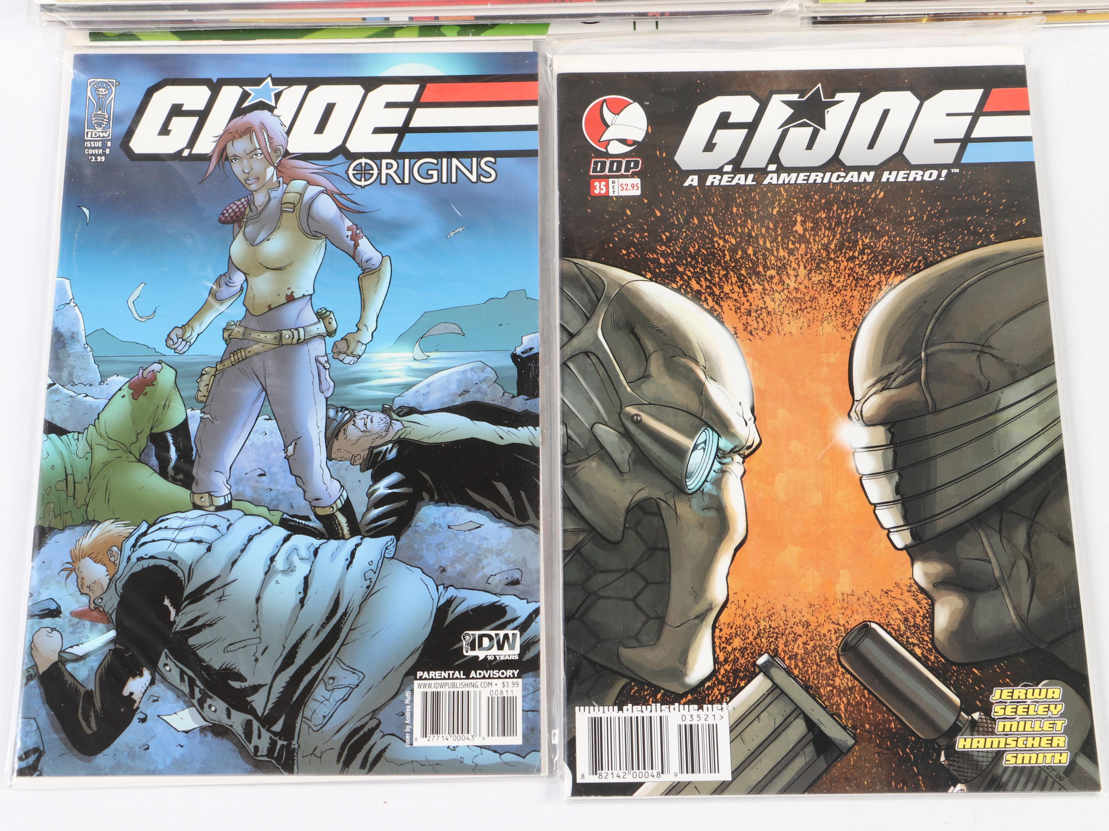 "GI Joe: The Story Behind the Legend" and GI Joe Comic Book Collection