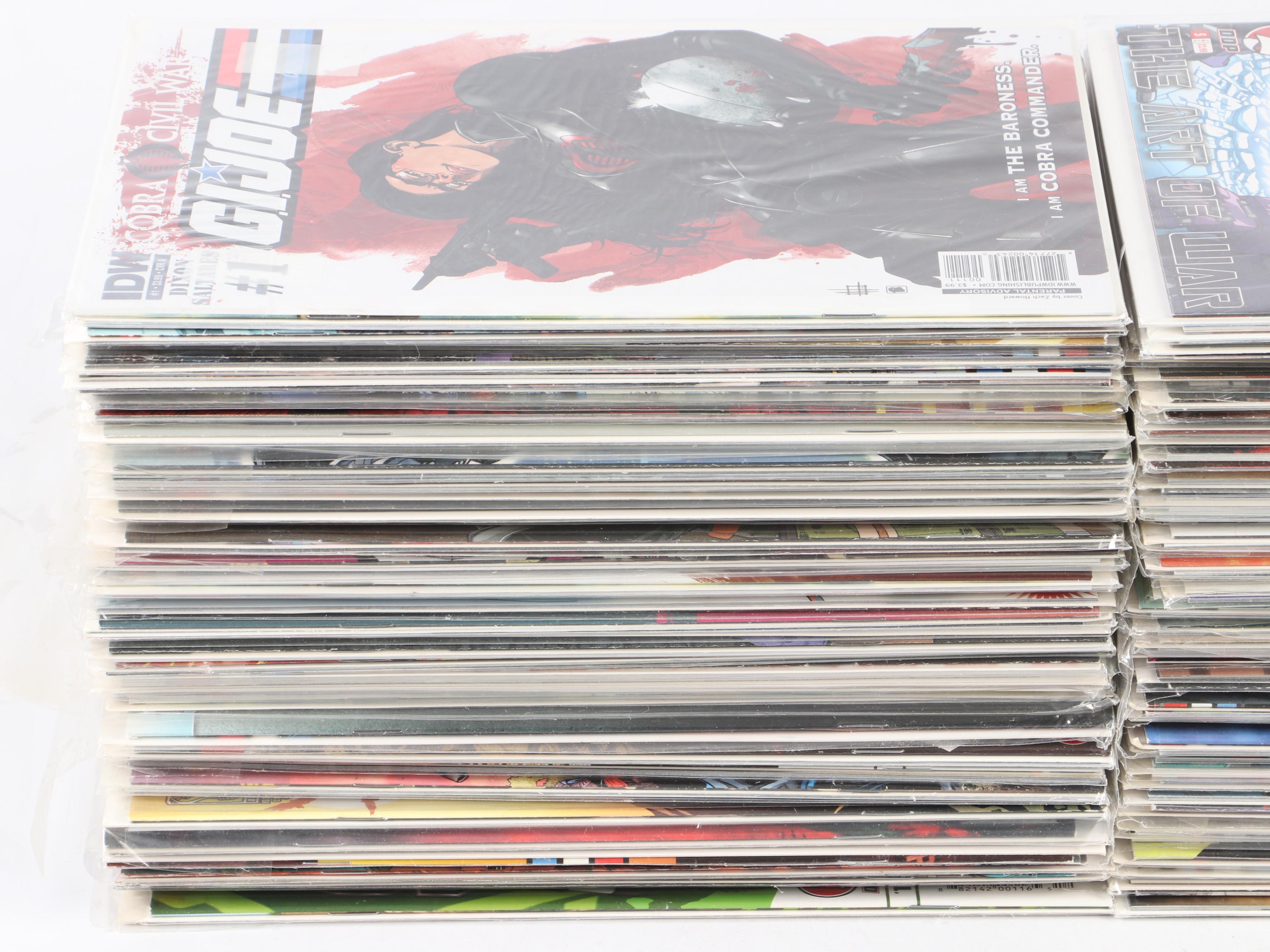 "GI Joe: The Story Behind the Legend" and GI Joe Comic Book Collection