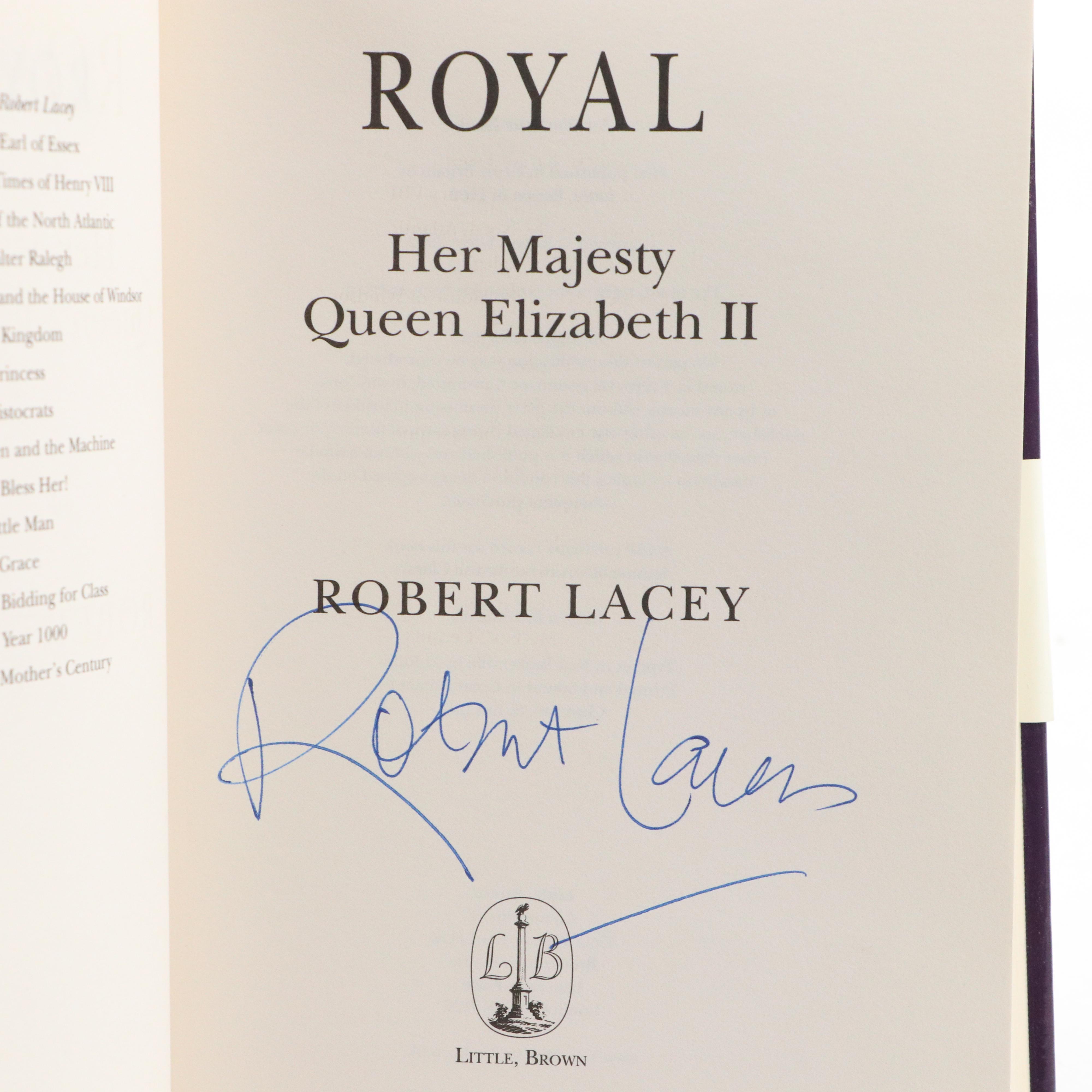 Signed "Louis and the Prince" by Geordie Greig and More Nonfiction Books