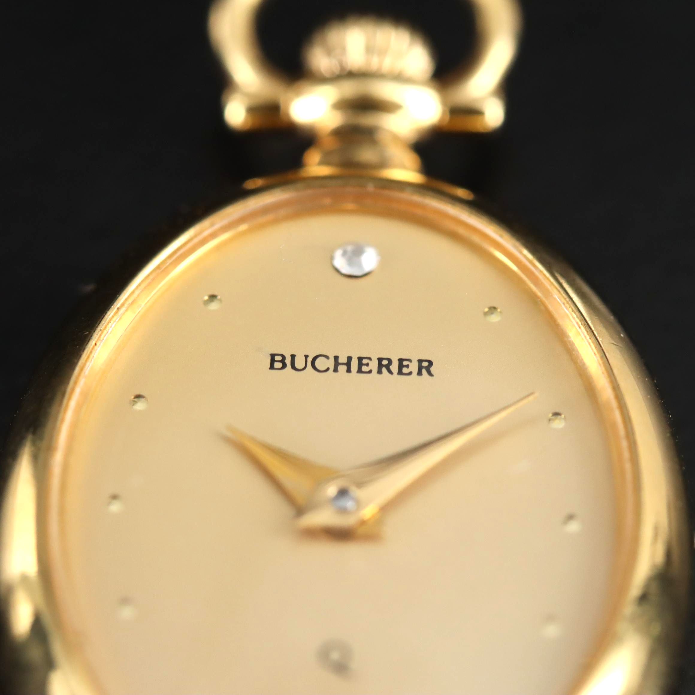 Bucherer Quartz Pendant Watch