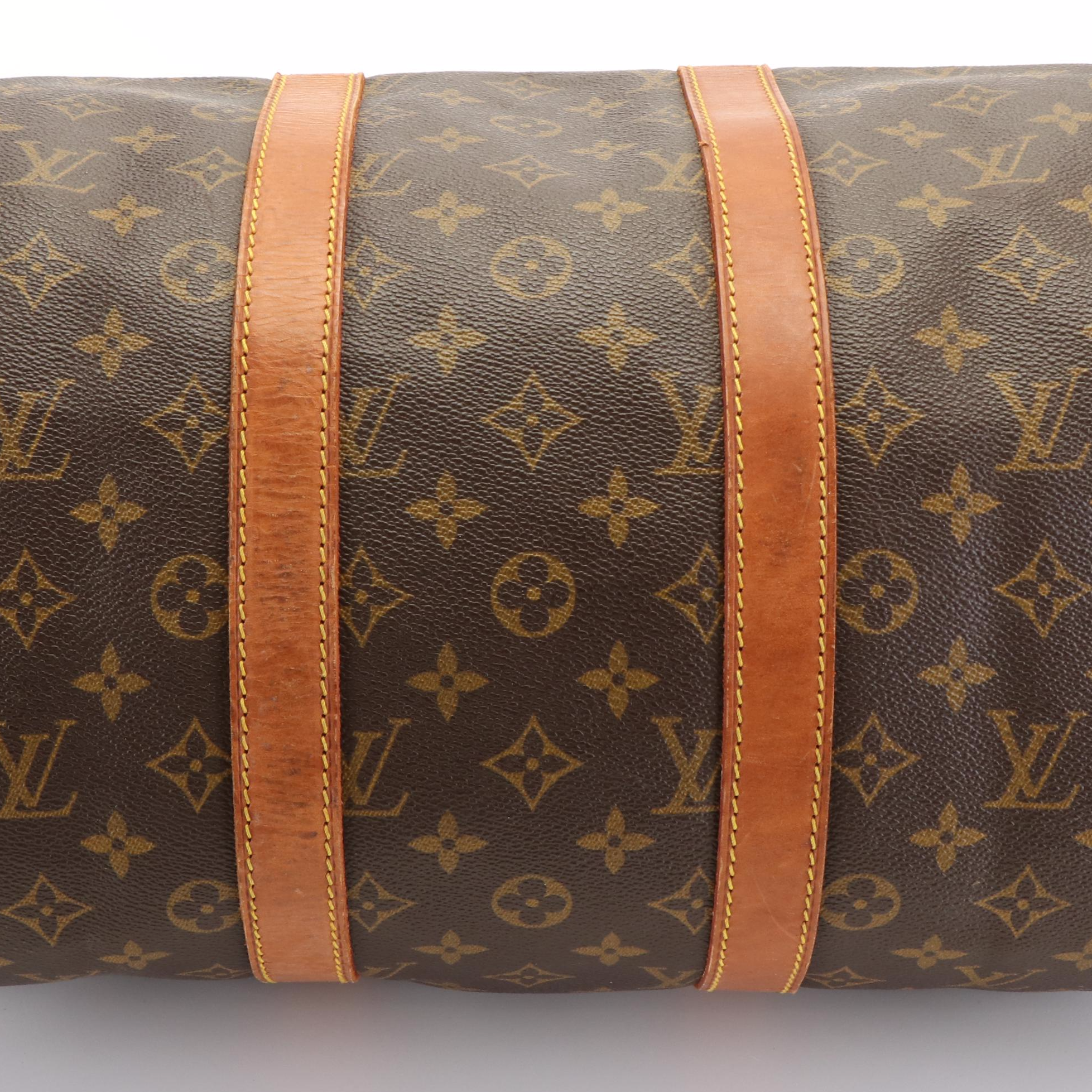 Louis Vuitton Keepall 45 Duffle Bag in Monogram Canvas