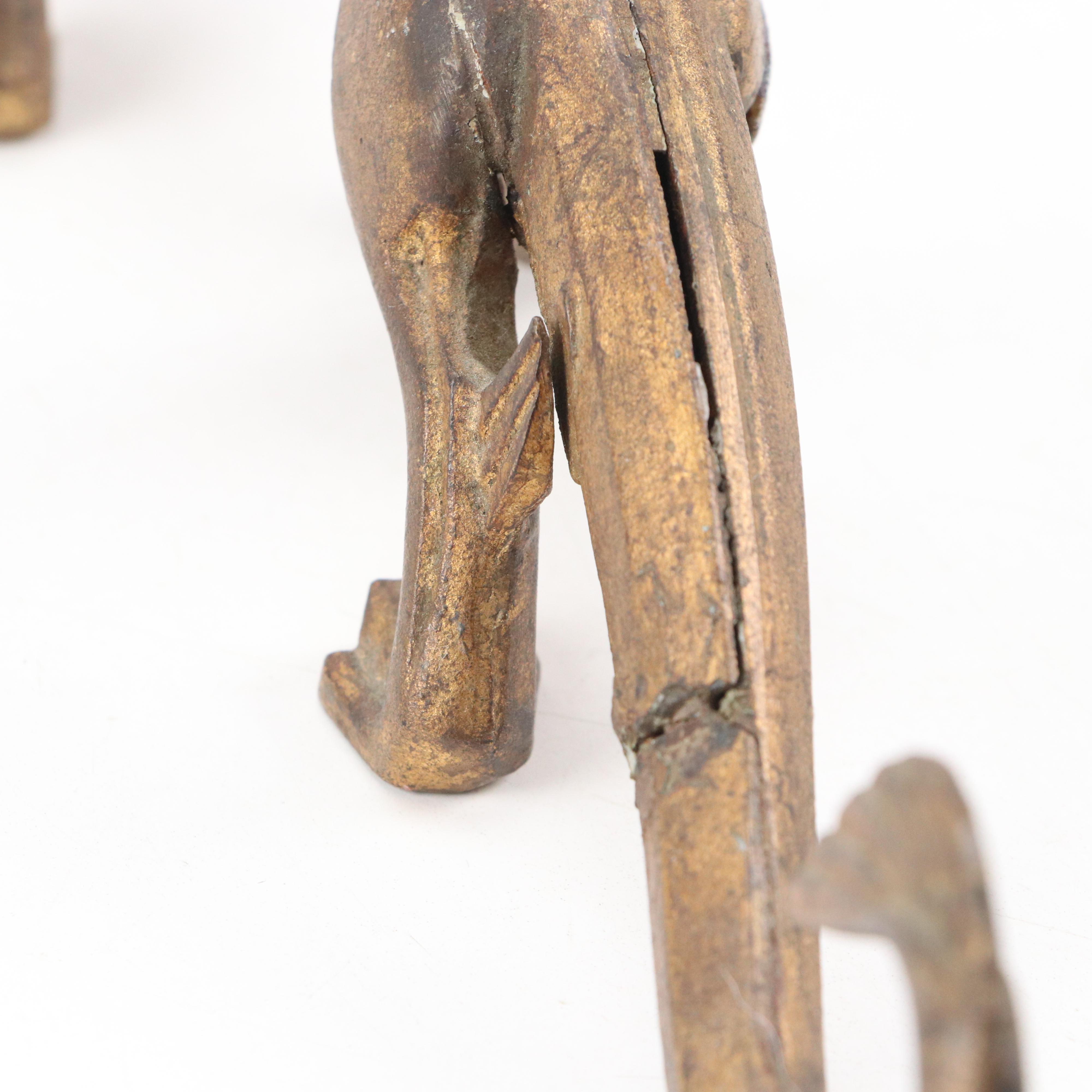 Japanese Style Metal Dragon Figurine