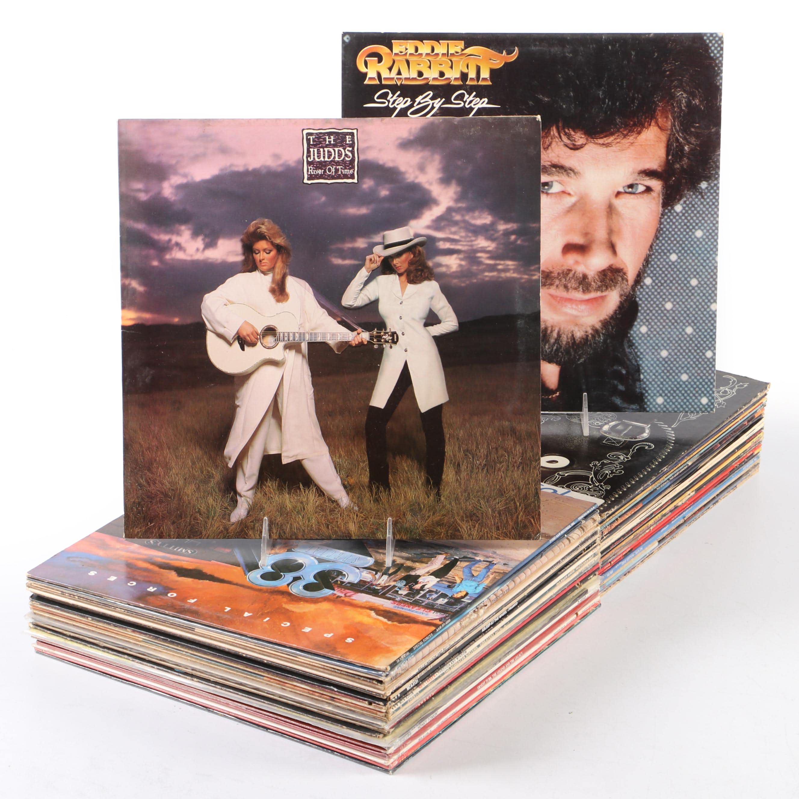 Hank Williams Jr., Willie Nelson, and More Country Vinyl Record Albums