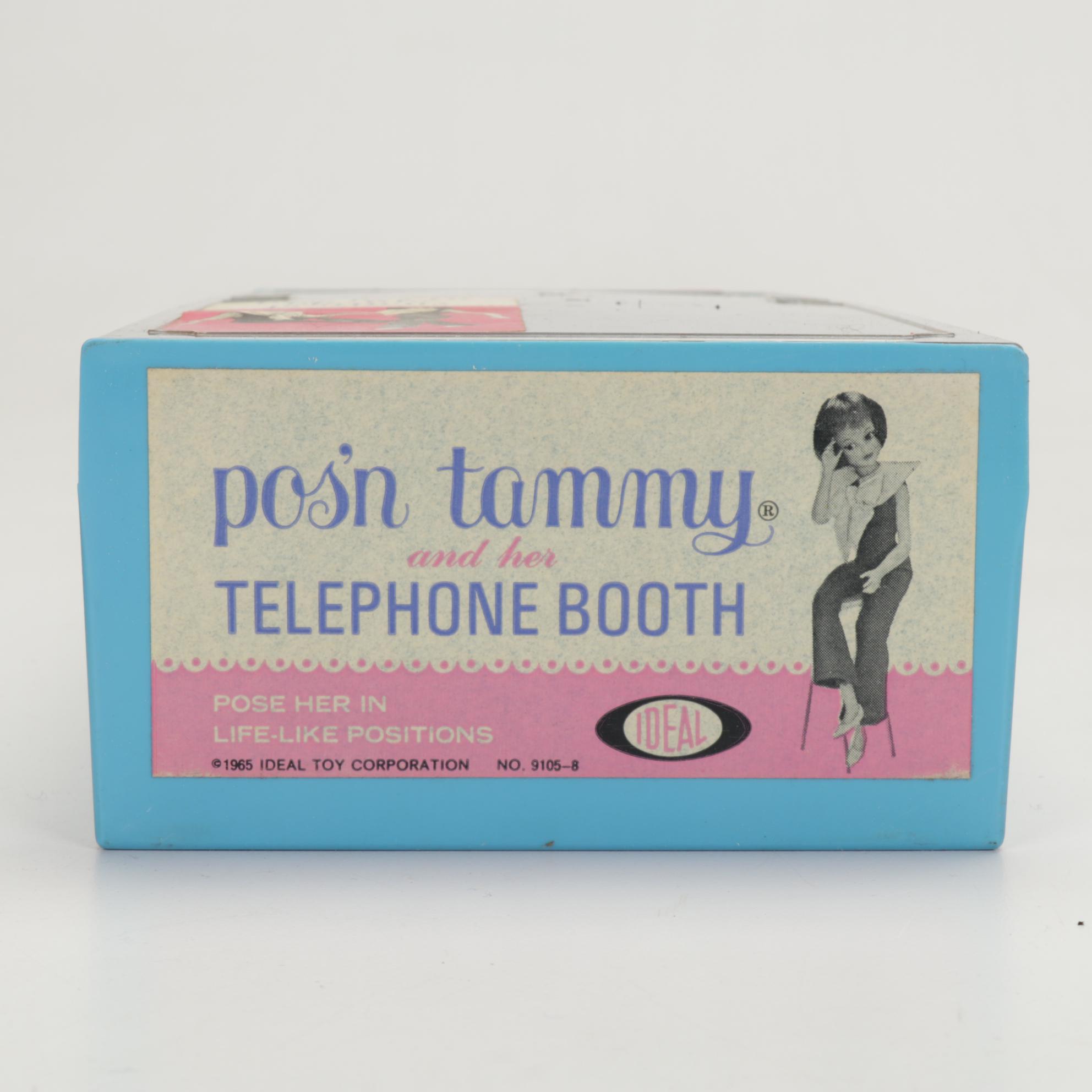 Ideal "Pos'n Tammy" and "Pepper" with Clothes and Accessories, 1960's