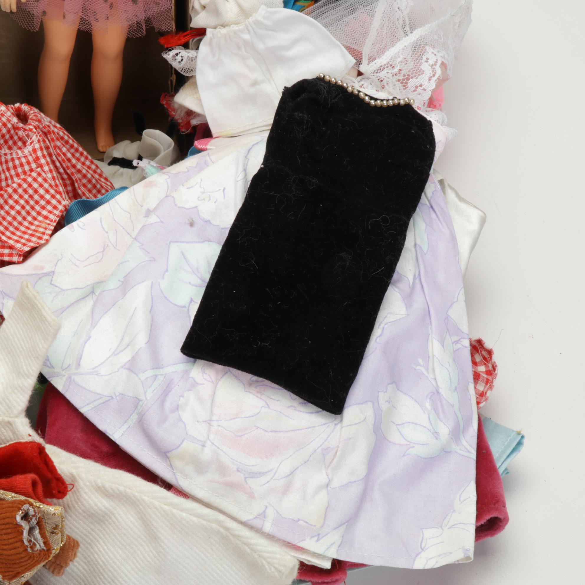 Ideal "Pos'n Tammy" and "Pepper" with Clothes and Accessories, 1960's