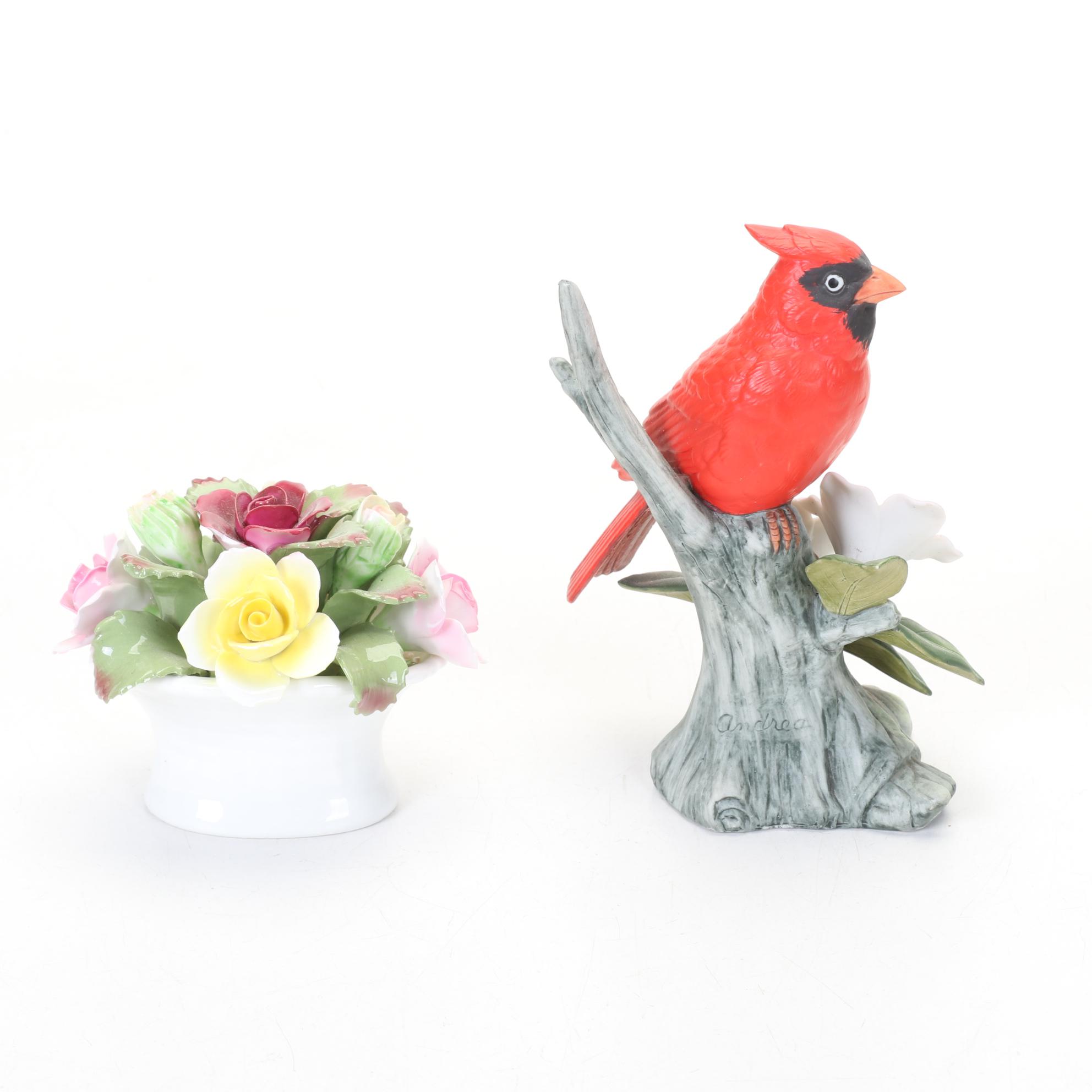 Blenko Amethyst Pinch Vase, More Hand Blown Glass and Decorative Pottery