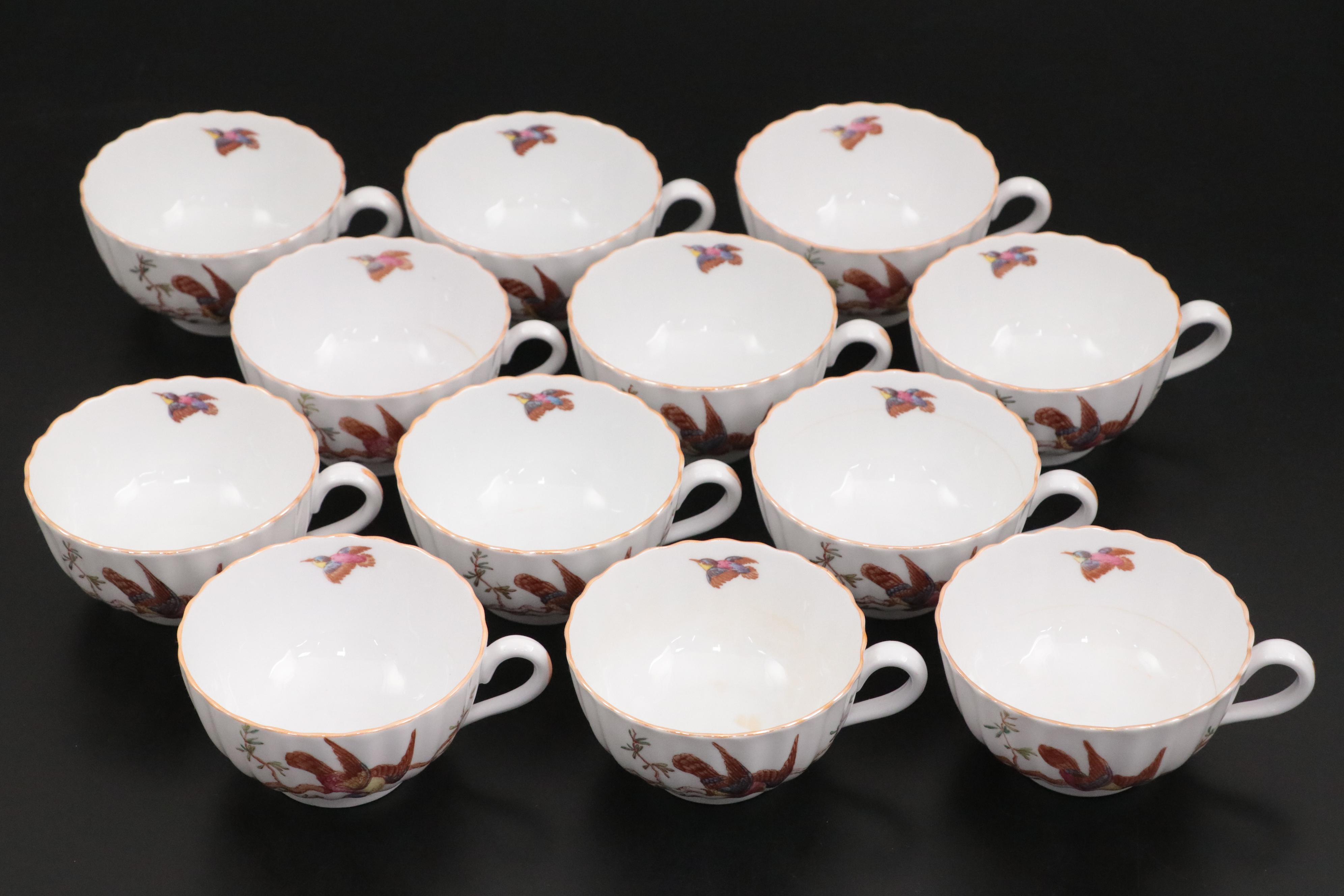 Copeland Spode Bird Pattern Dinnerware and Serving Pieces