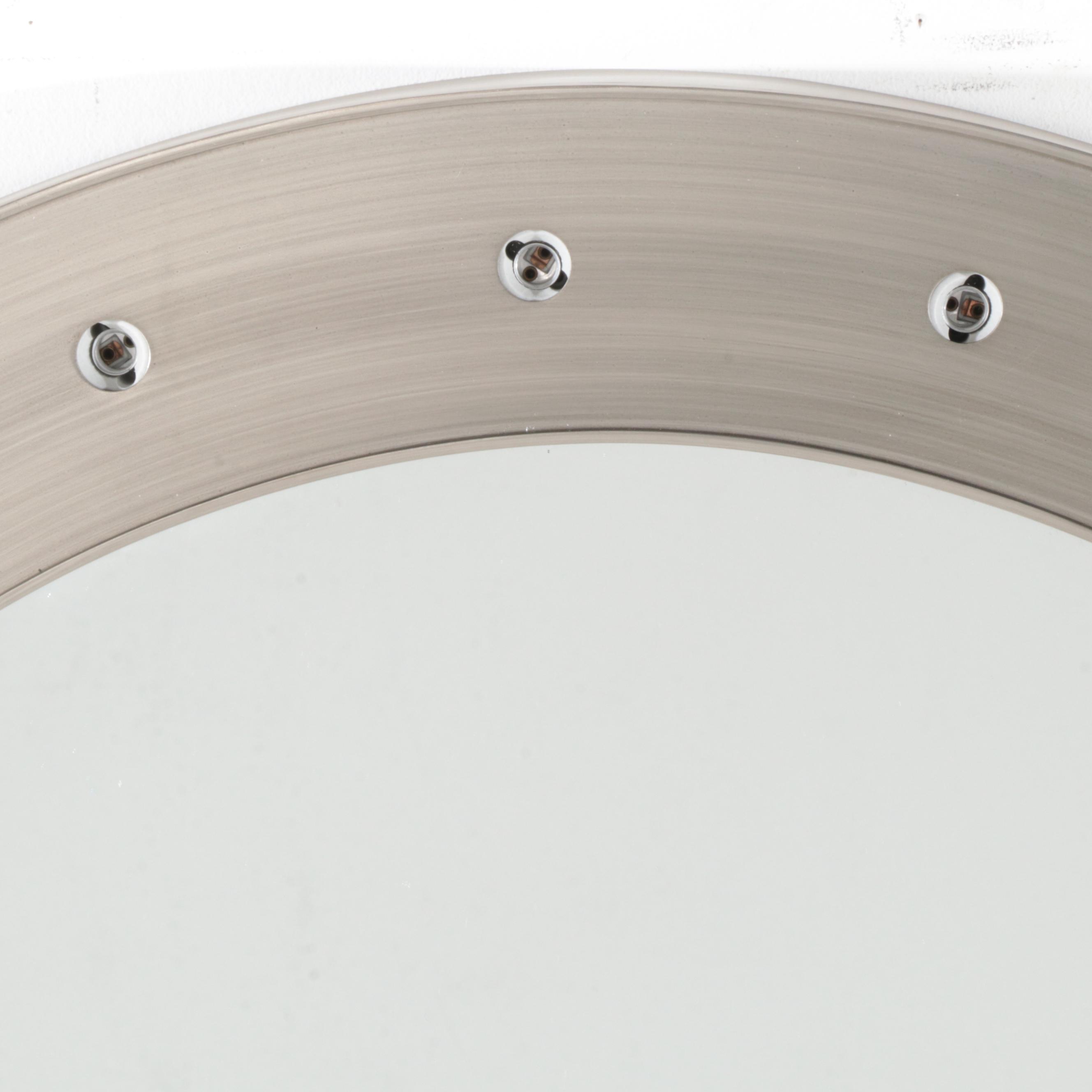 Restoration Hardware Teen Illuminated Round Wall Mirror