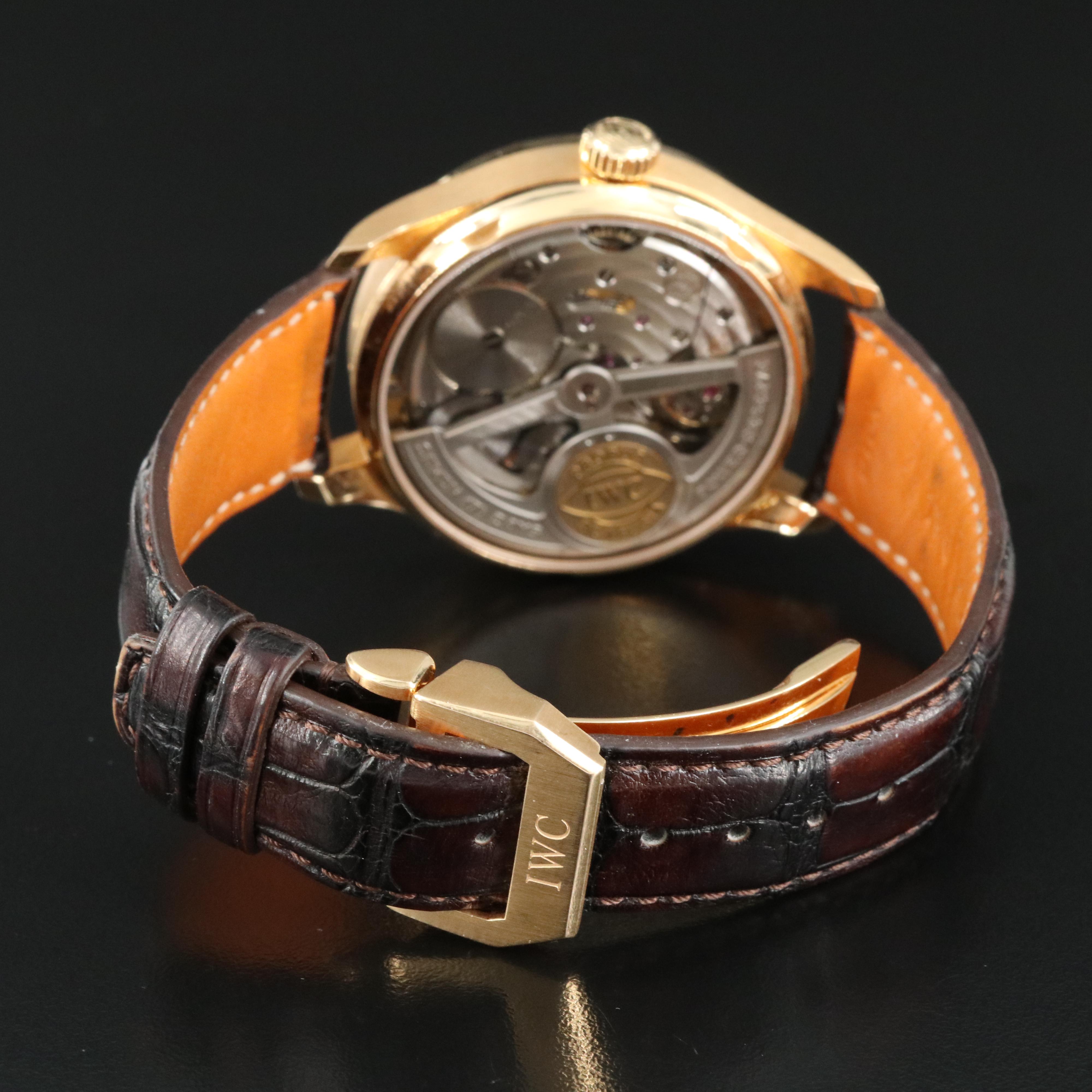 18K IWC Portugieser Perpetual Calendar Watch