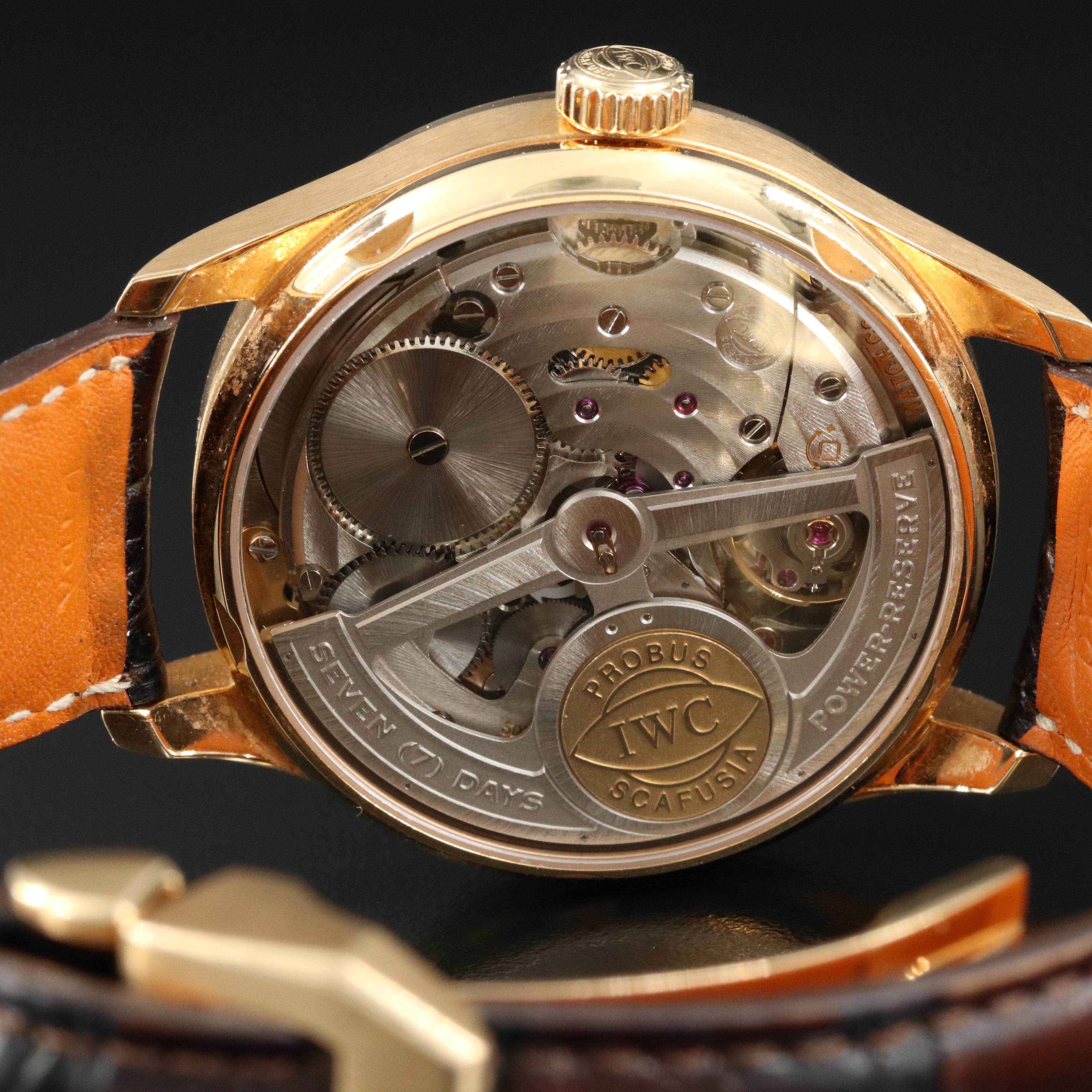 18K IWC Portugieser Perpetual Calendar Watch