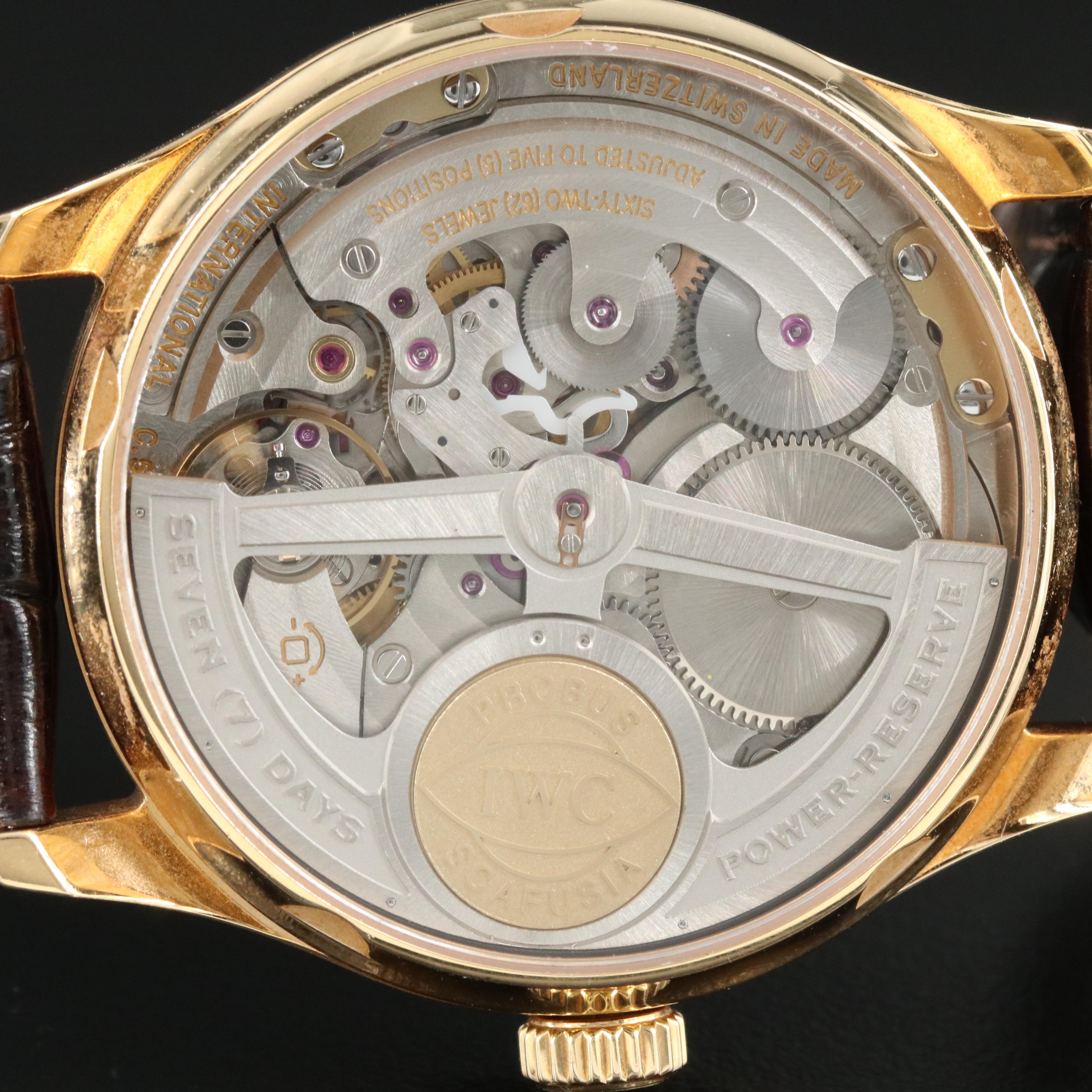 18K IWC Portugieser Perpetual Calendar Watch