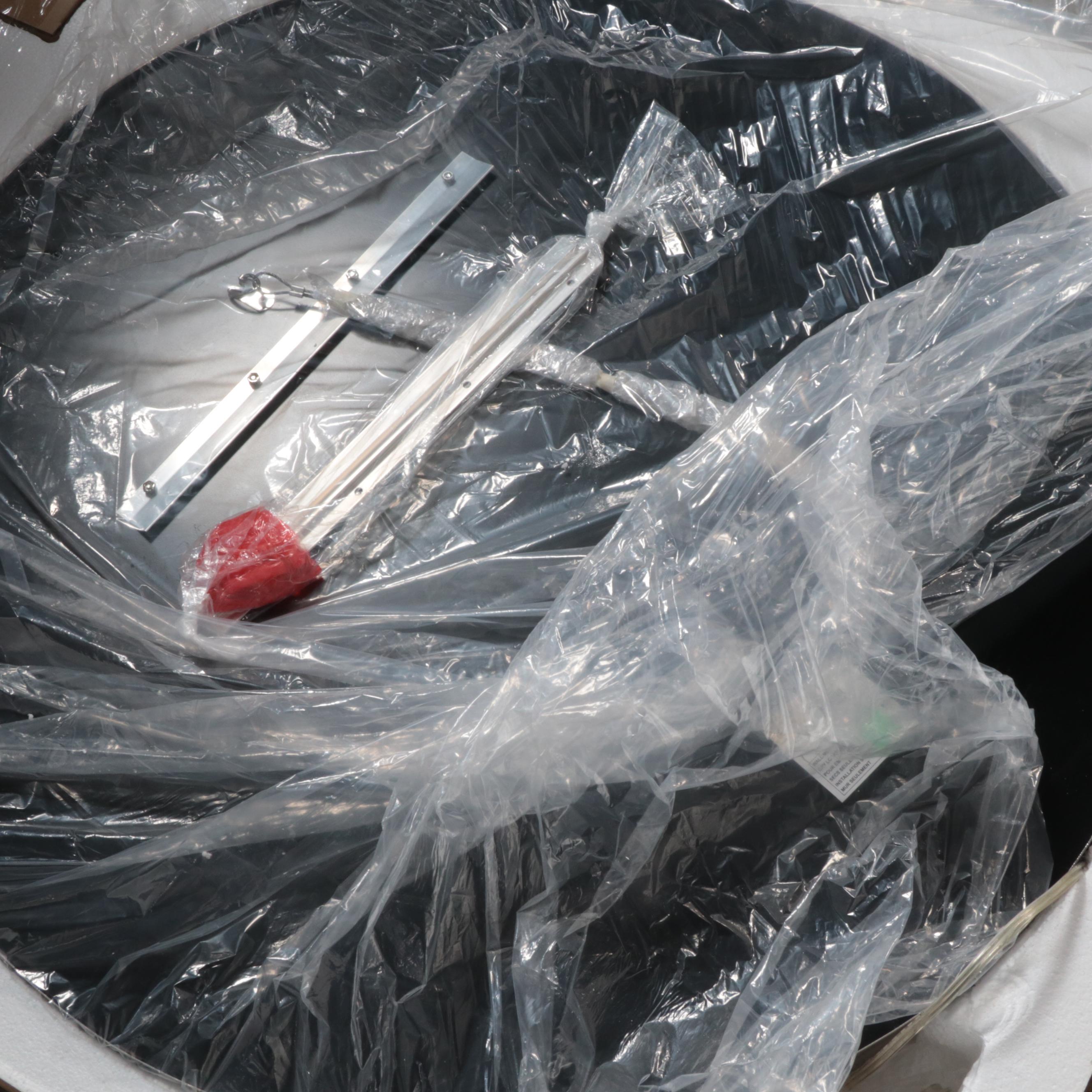 Restoration Hardware Teen Illuminated Round Wall Mirror