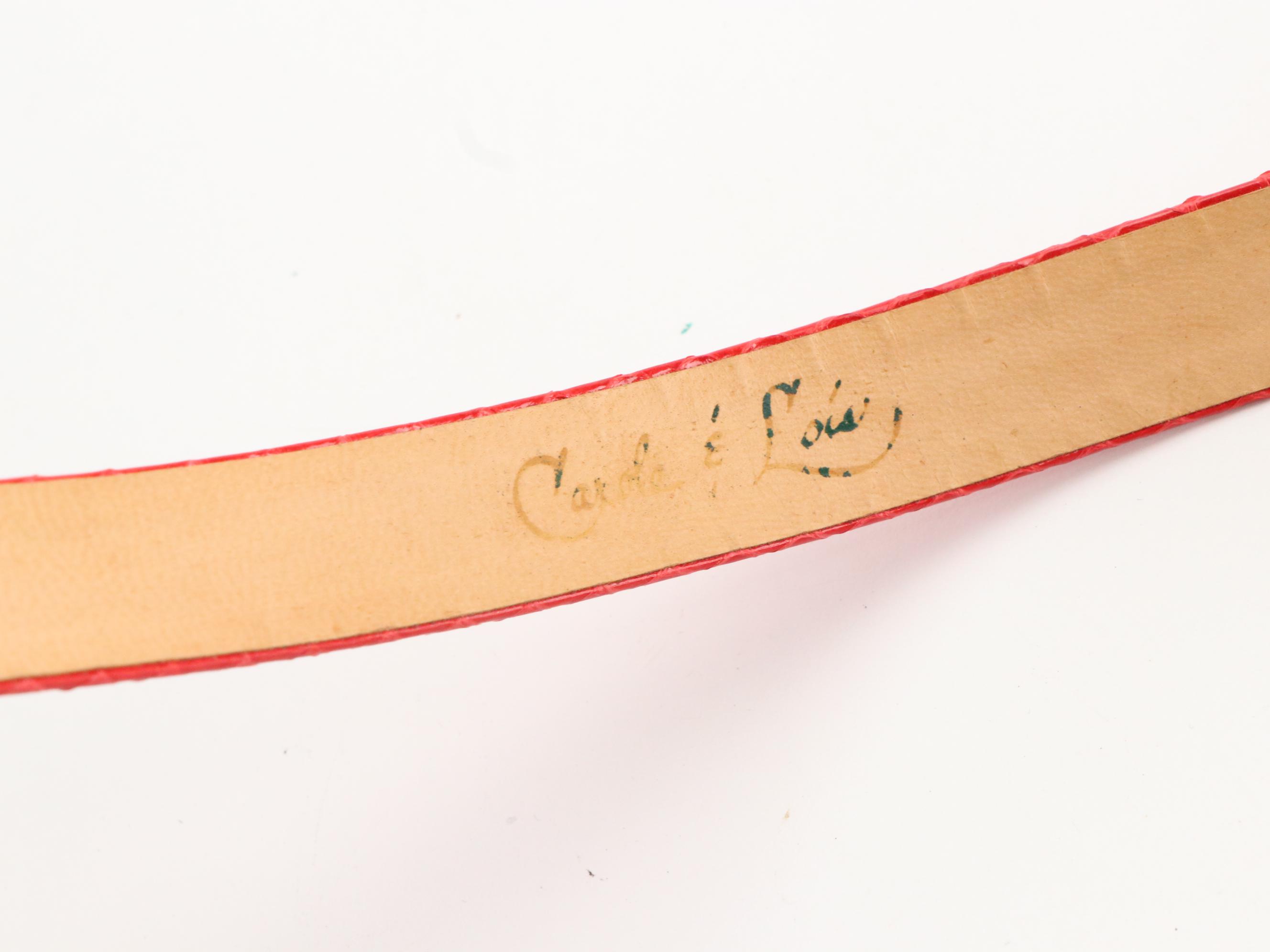 Assorted Vintage Belts Including La Regale, Oscar D'Argent, Alexis Kirk & More