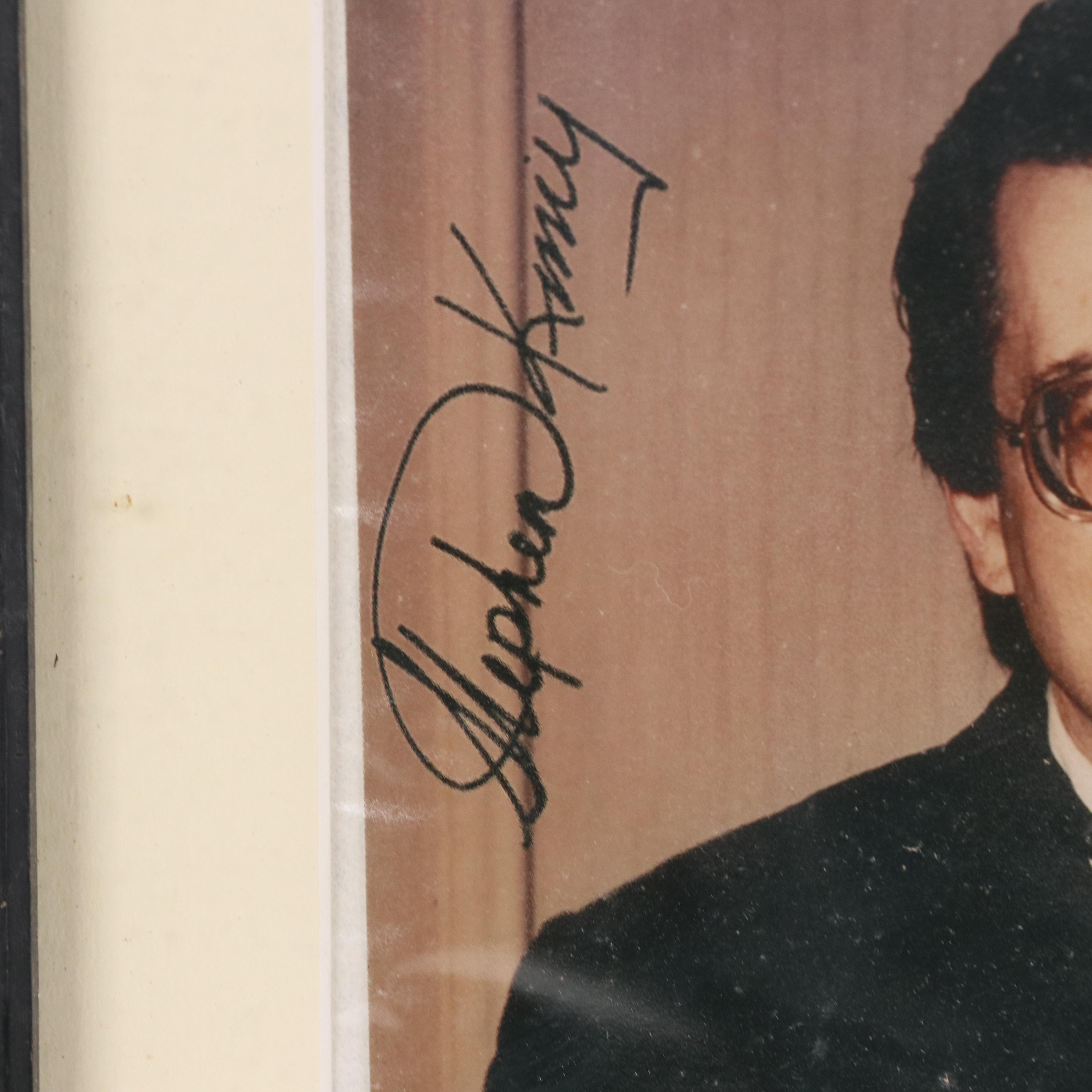 Jack Nicholson Signed Photograph & Digital Photograph of Stephen King