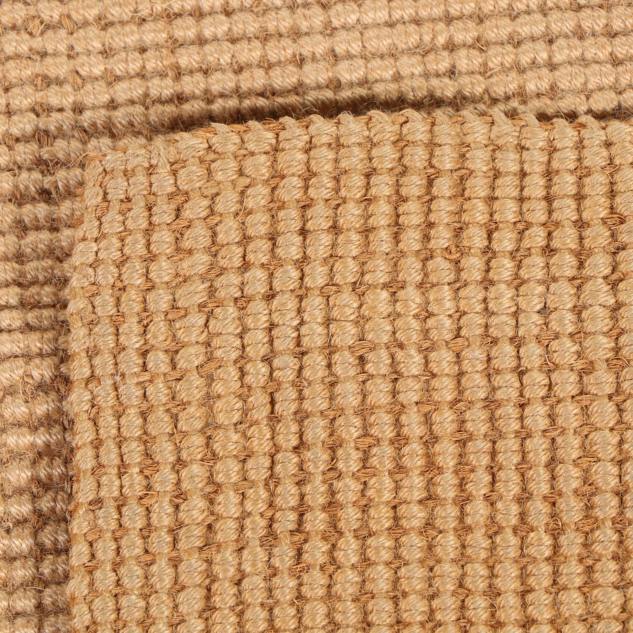 8' x 10'7 Handwoven Jute Area Rug