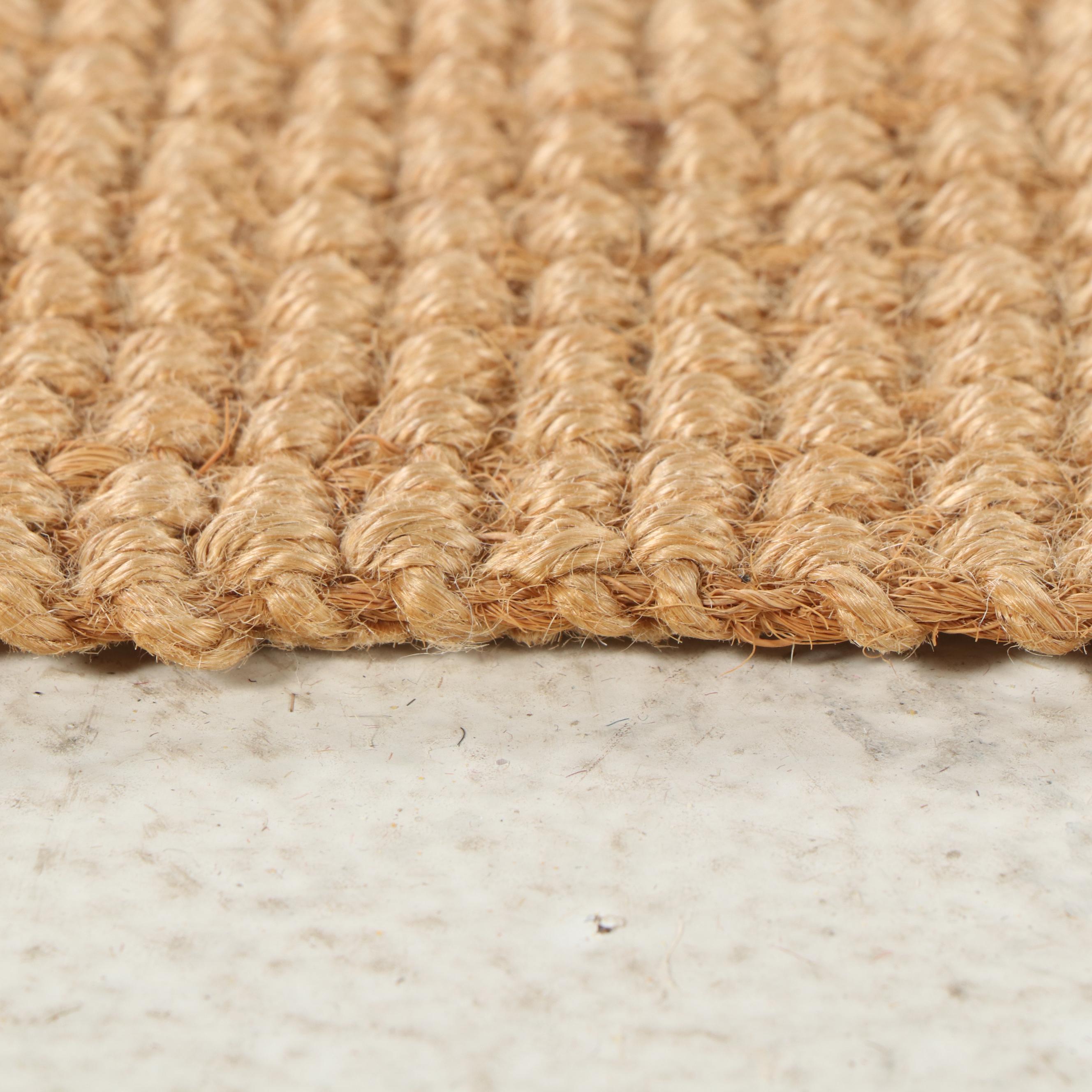 8' x 10'7 Handwoven Jute Area Rug