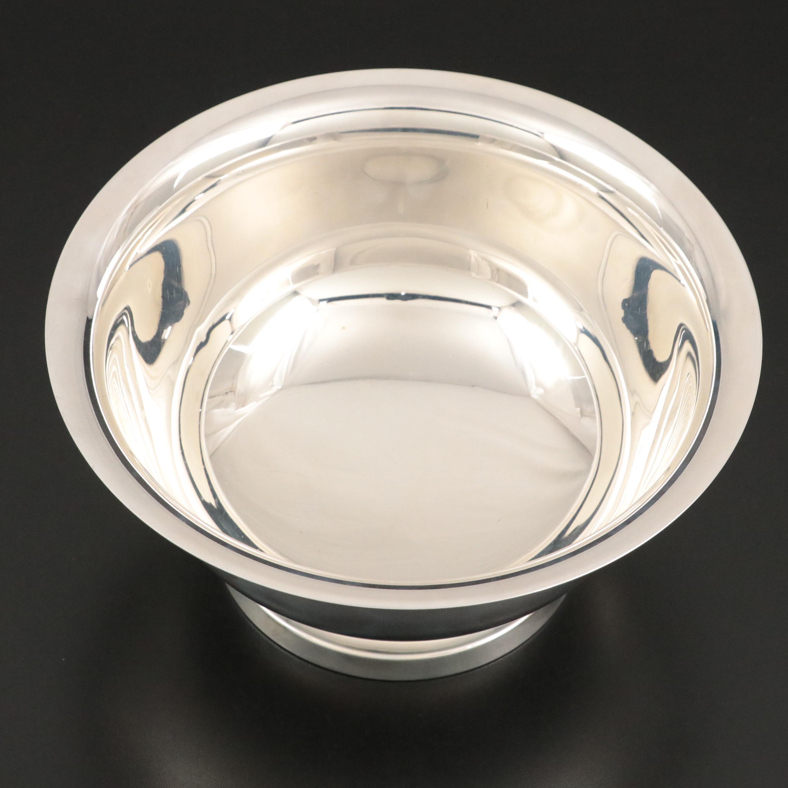 Poole Paul Revere Reproduction Sterling Silver Bowl