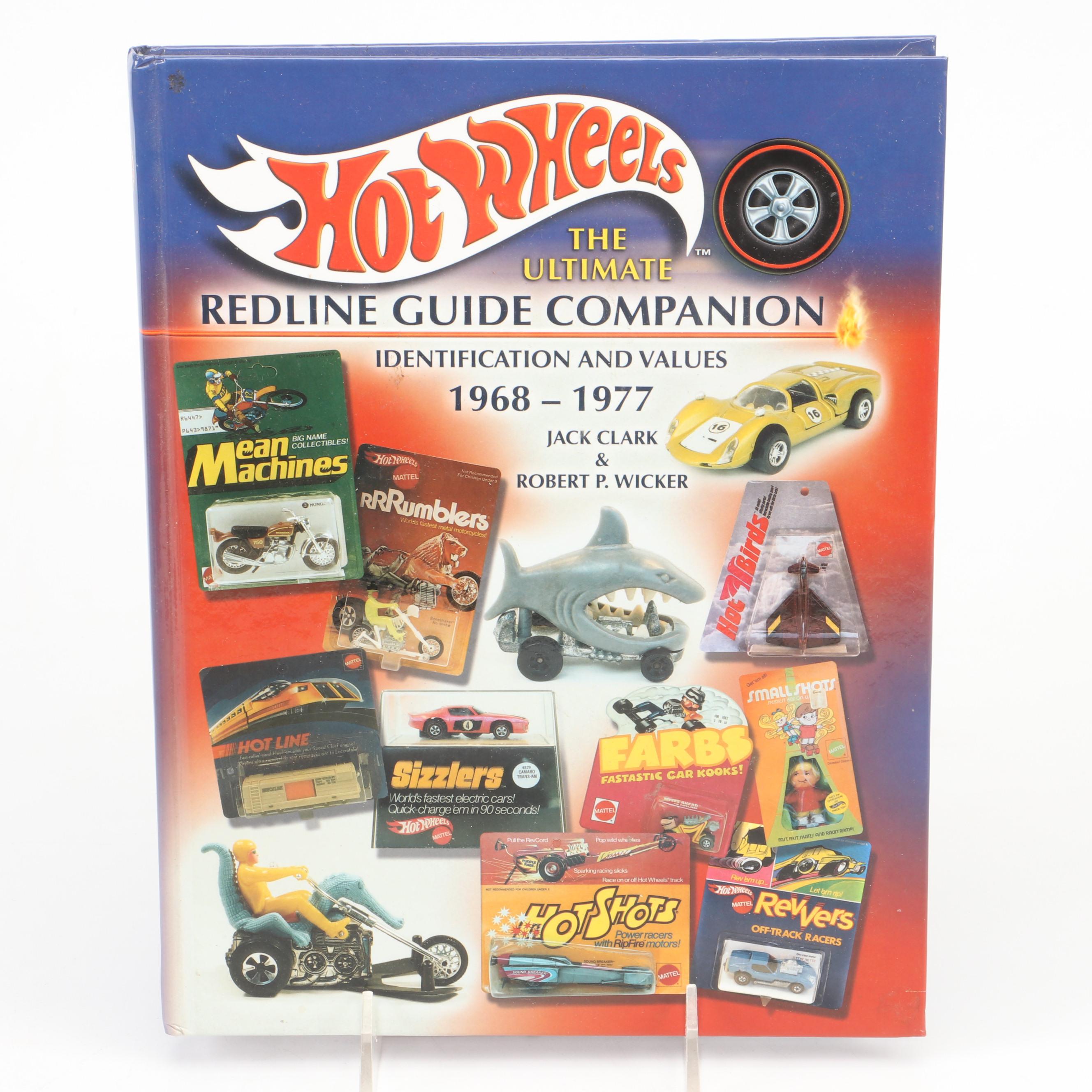 Mattel Hot Wheel Diecast Vehicles with Stickers and Collector Book