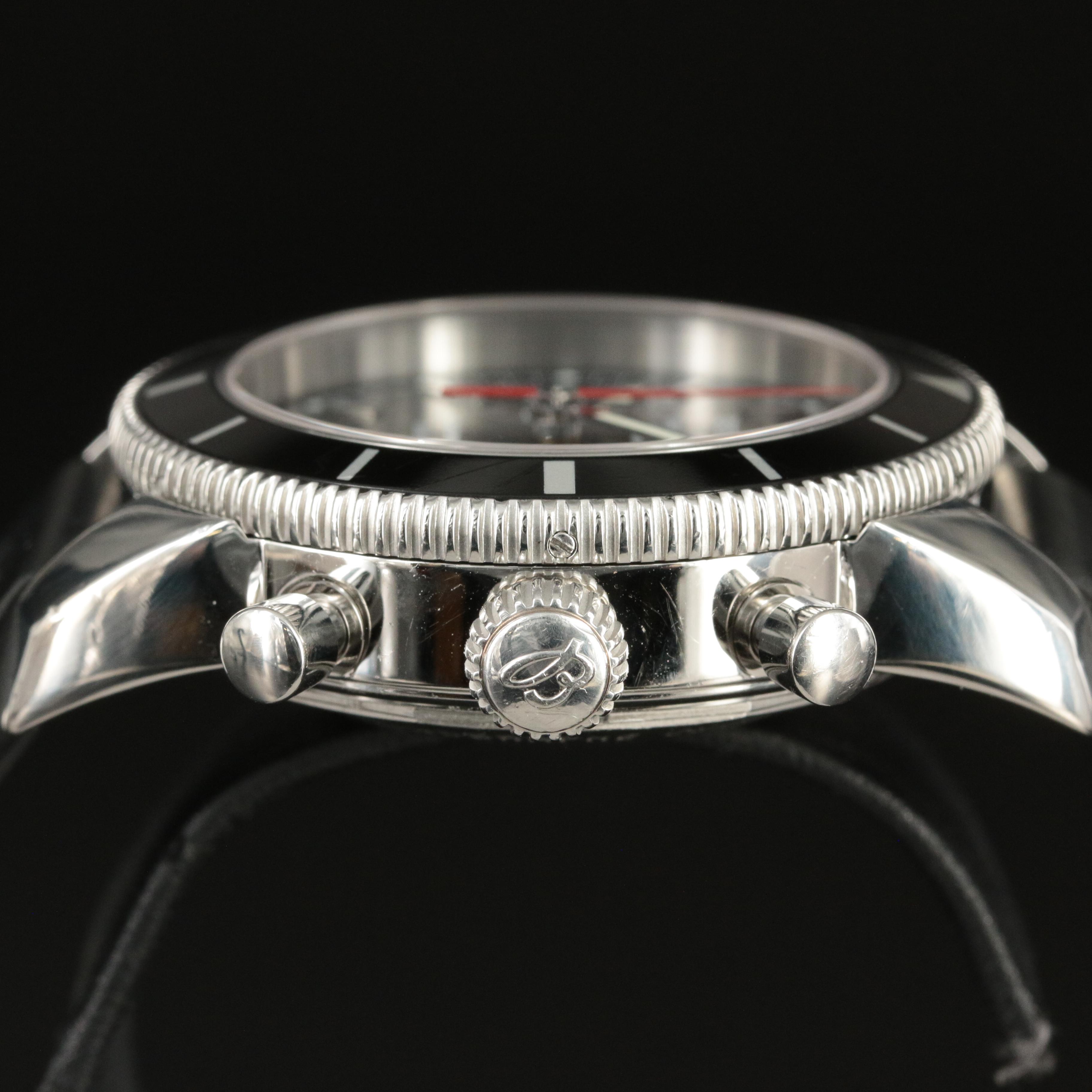 Breitling Super Ocean Heritage 44 Chronograph Black Dial Automatic Watch