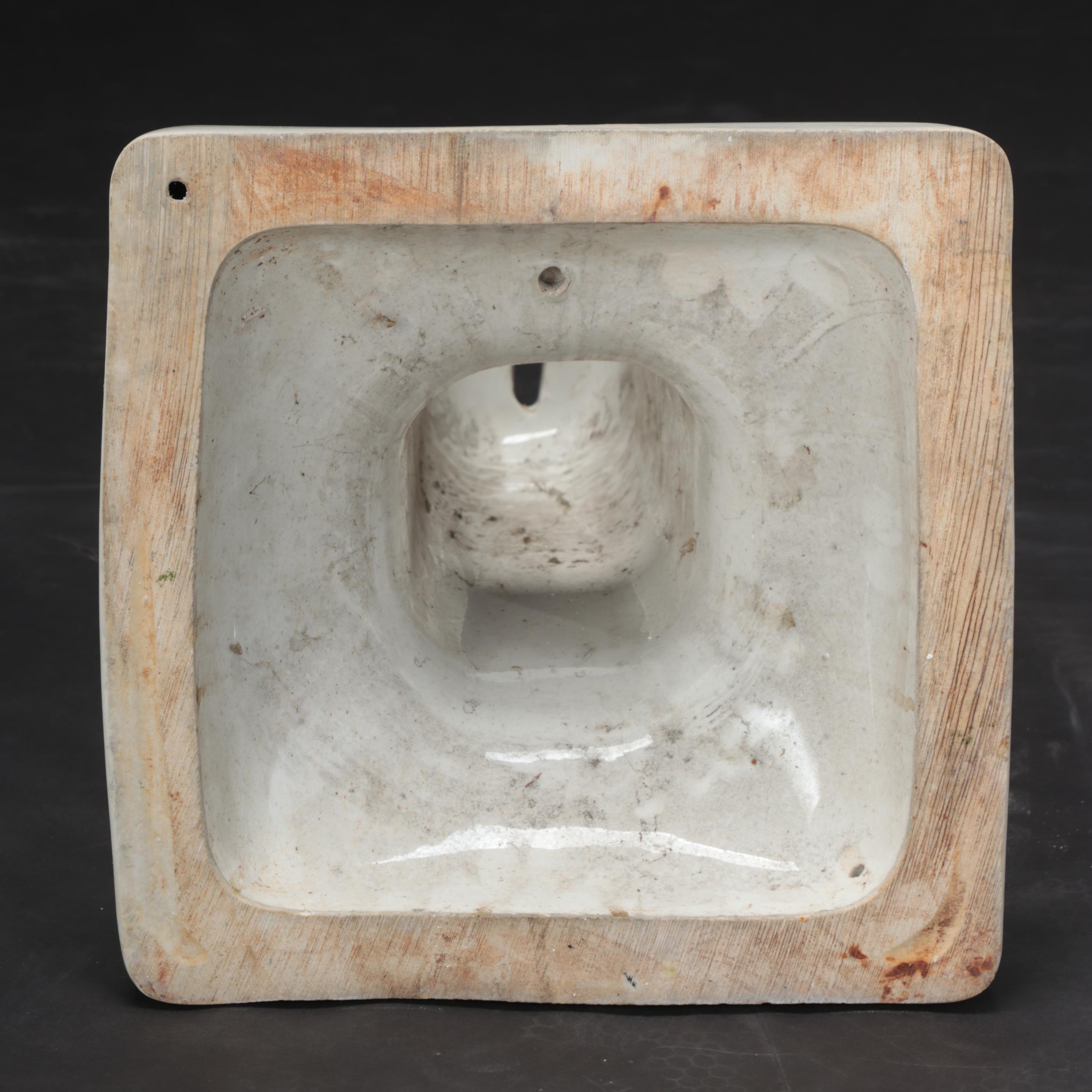 American Standard Porcelain Pedestal Sink, Early 20th Century