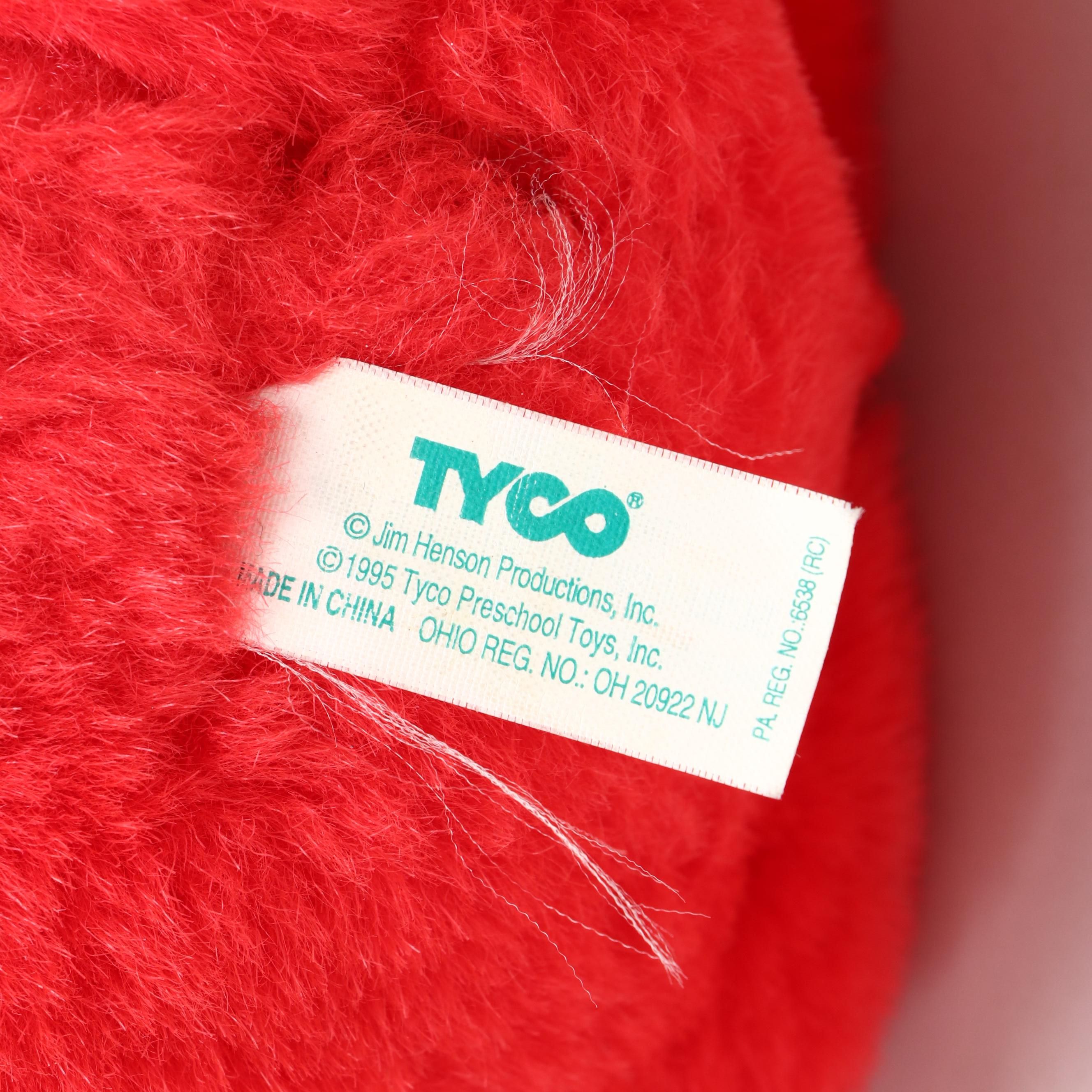 Tyco "Tickle Me Elmo" Stuffed Toy, 1995