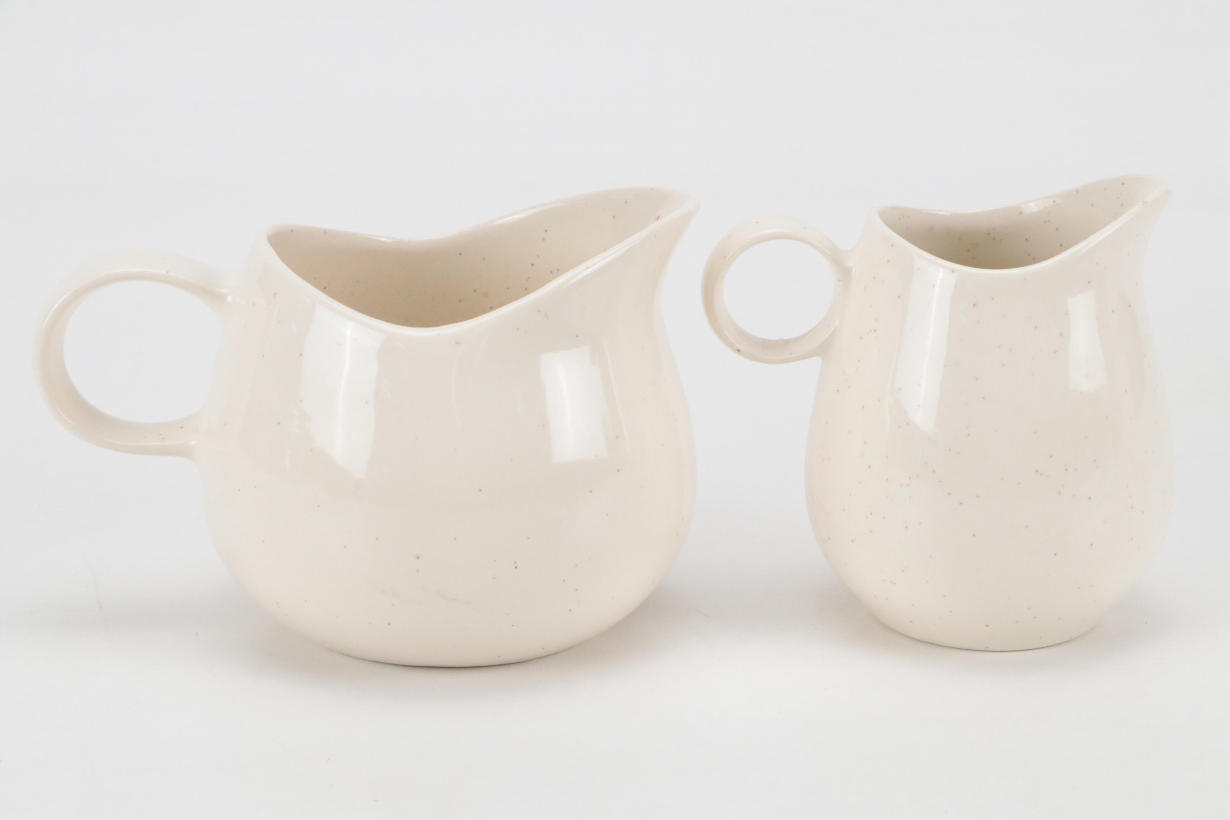 Metlox Vernon Ware "Tickled Pink" Ceramic Dinnerware and Serving Accessories