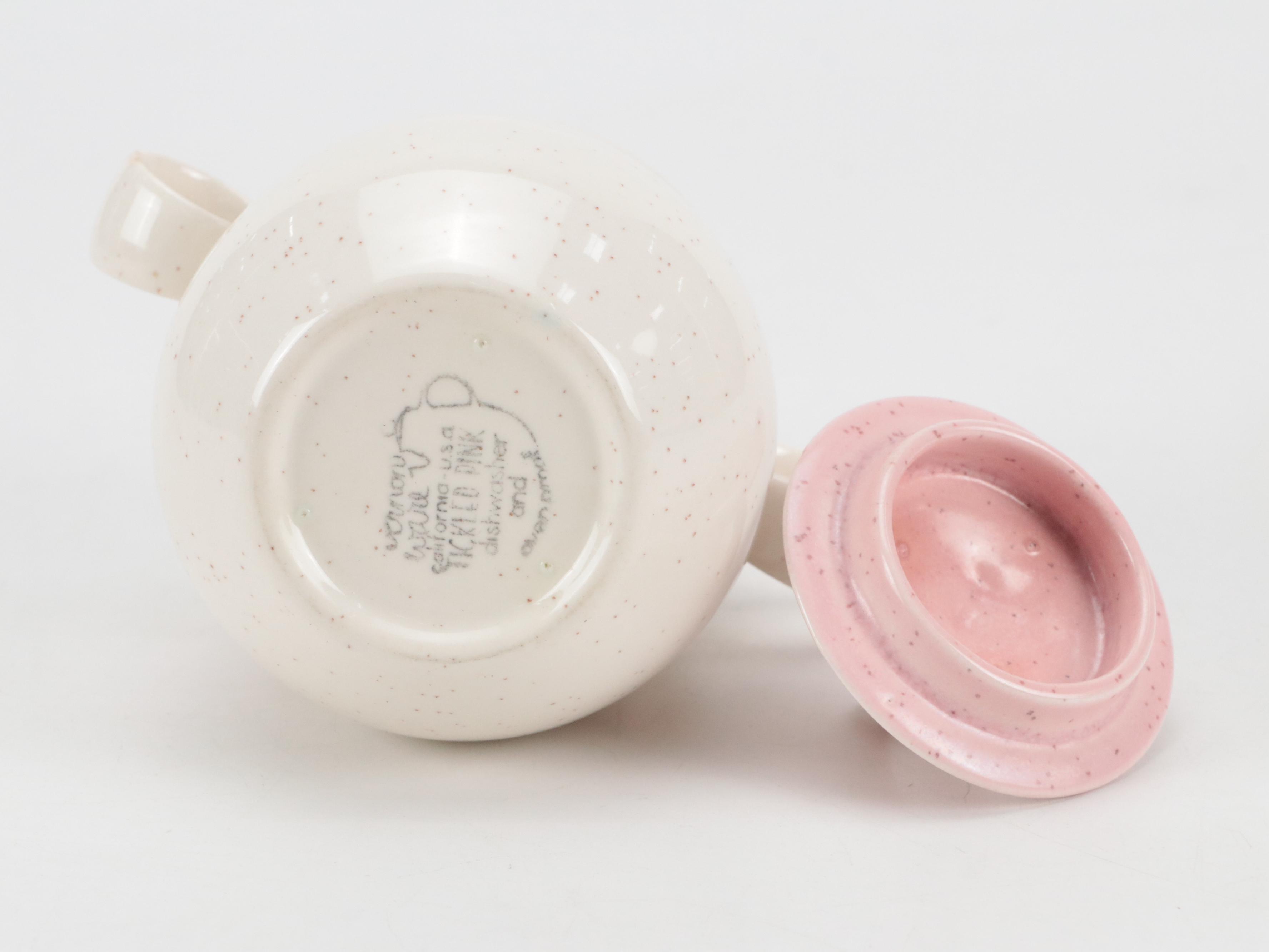 Metlox Vernon Ware "Tickled Pink" Ceramic Dinnerware and Serving Accessories