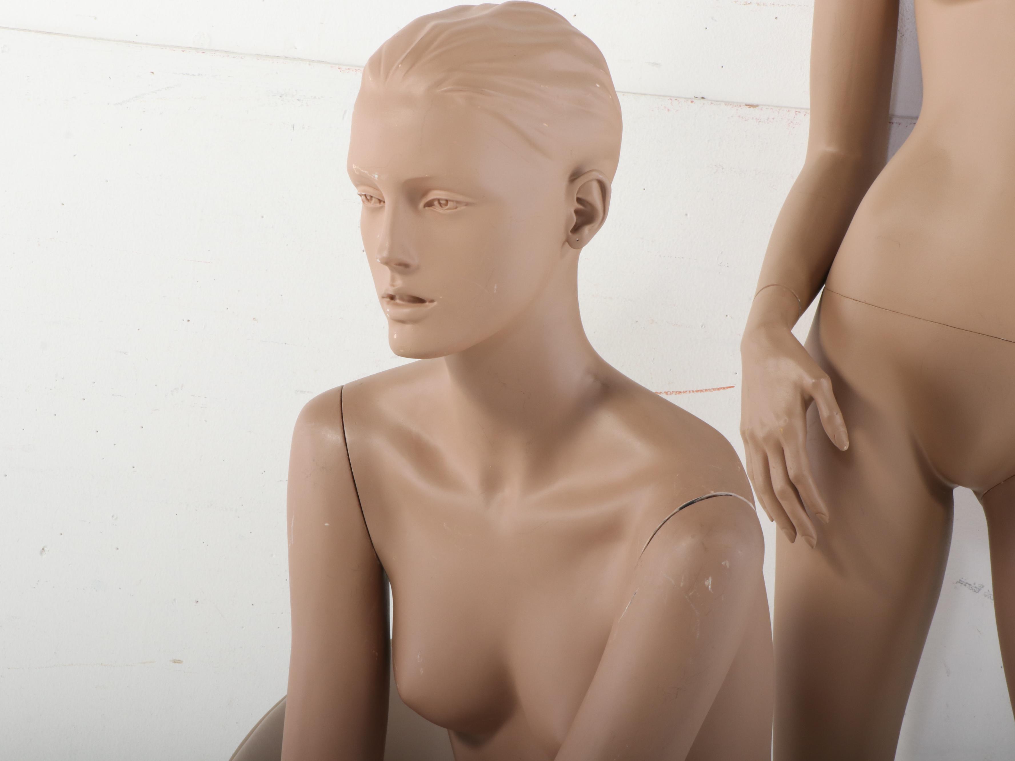 Adel Rootstein Female Stylized Mannequins from Ralph Lauren Couture