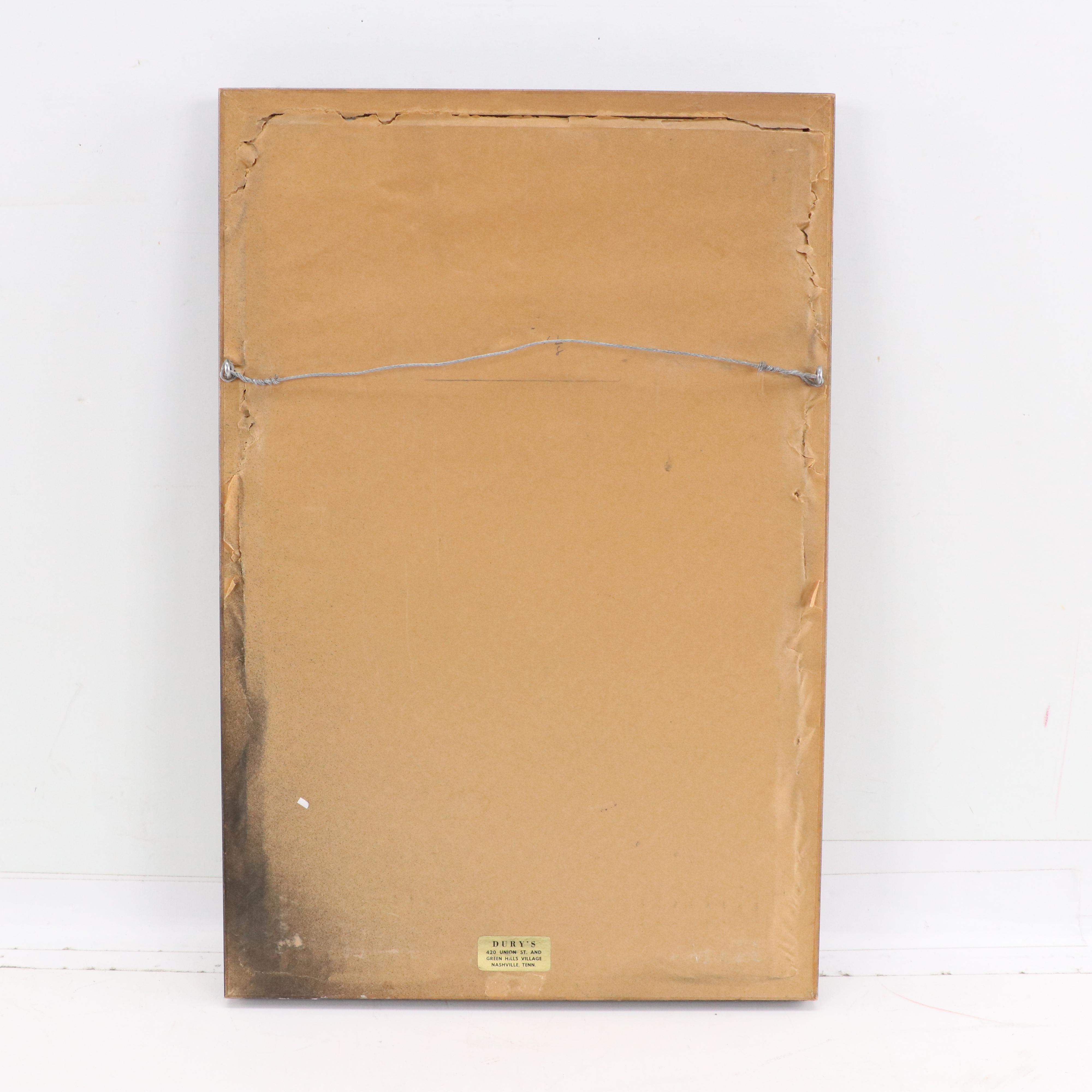 Etching After George Wotherspoon "Gossip and Satan Came Also"