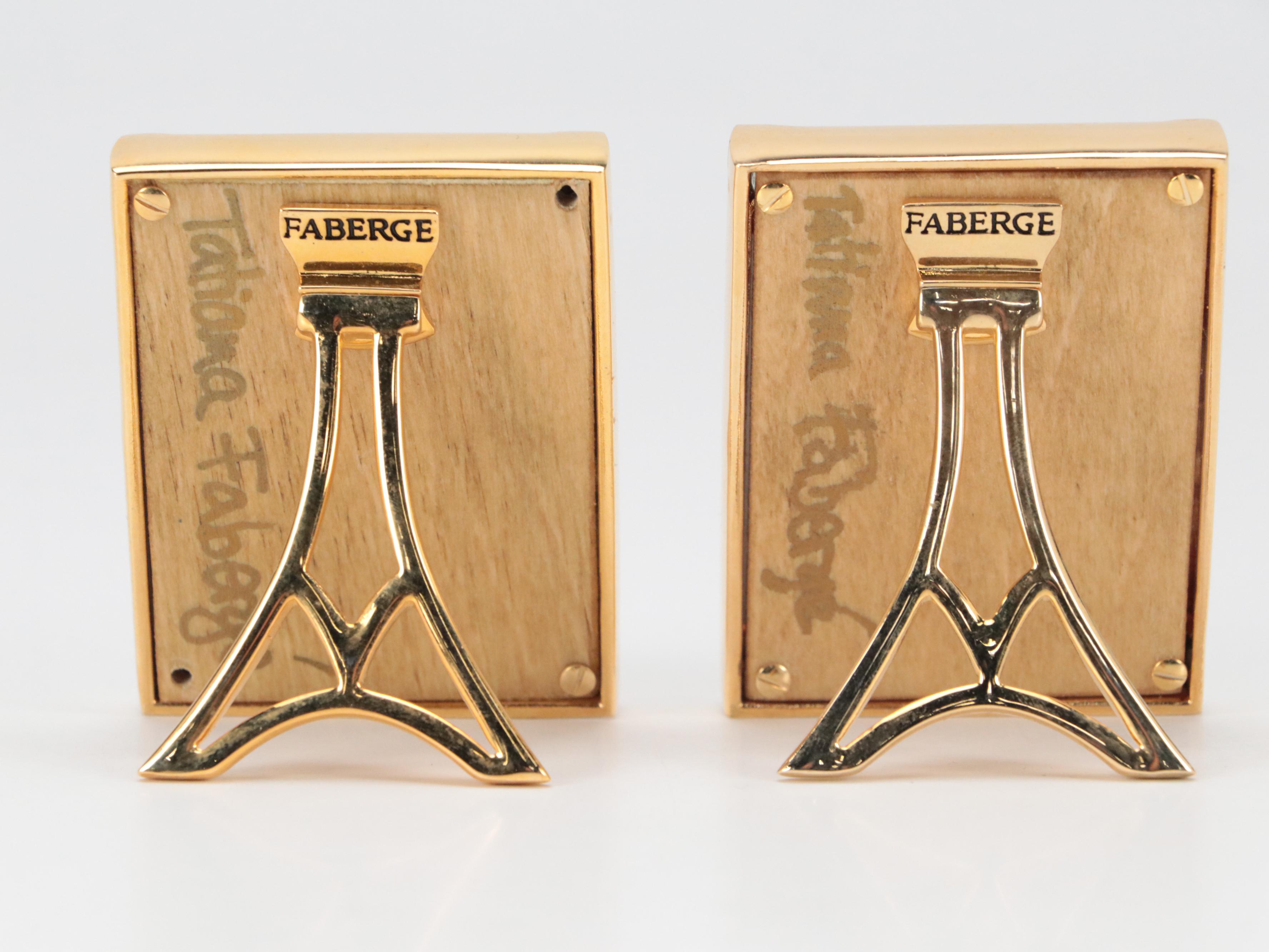 Fabergé Embellished Guilloché Enamel Miniature Picture Frame