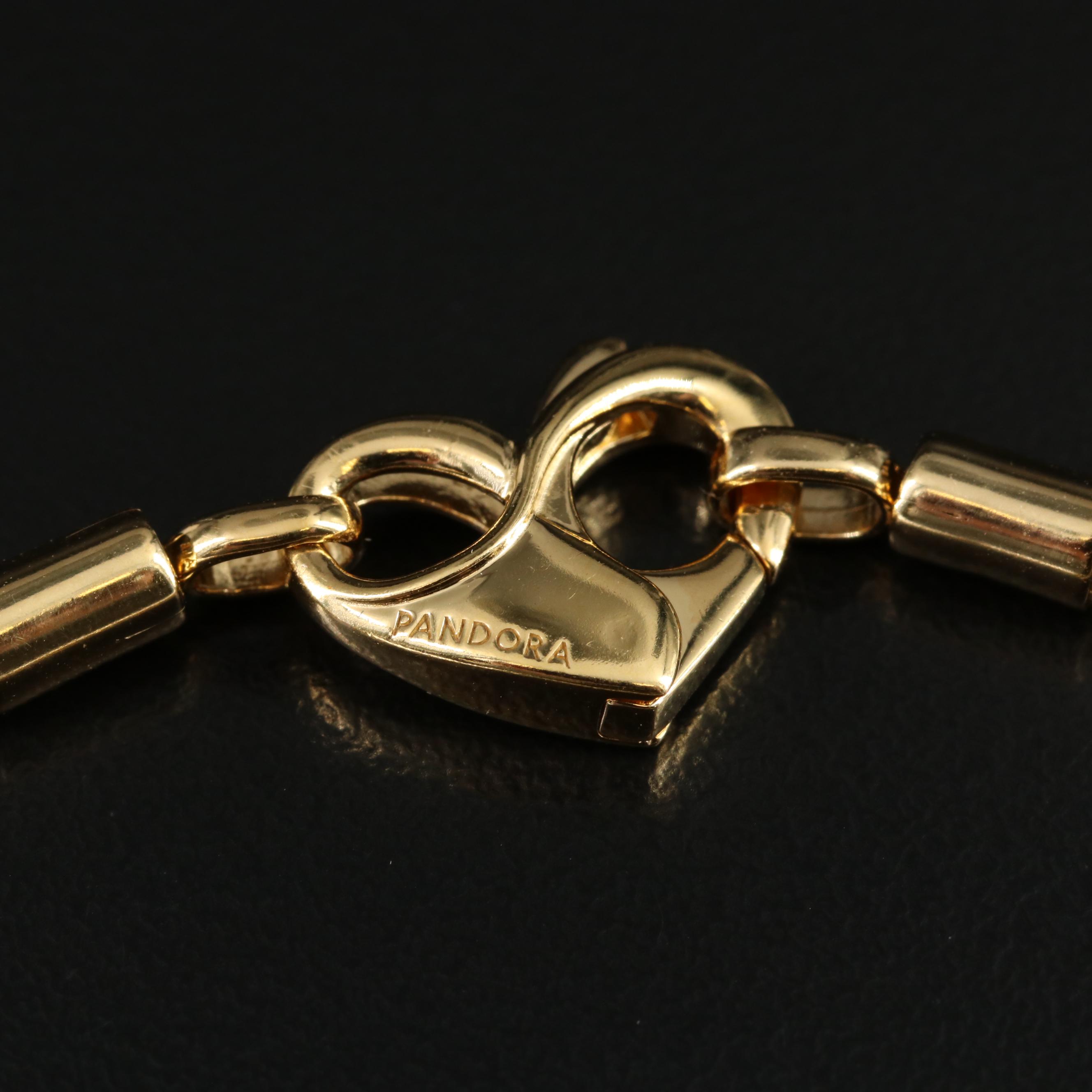 Pandora Heart Clasp Bracelet