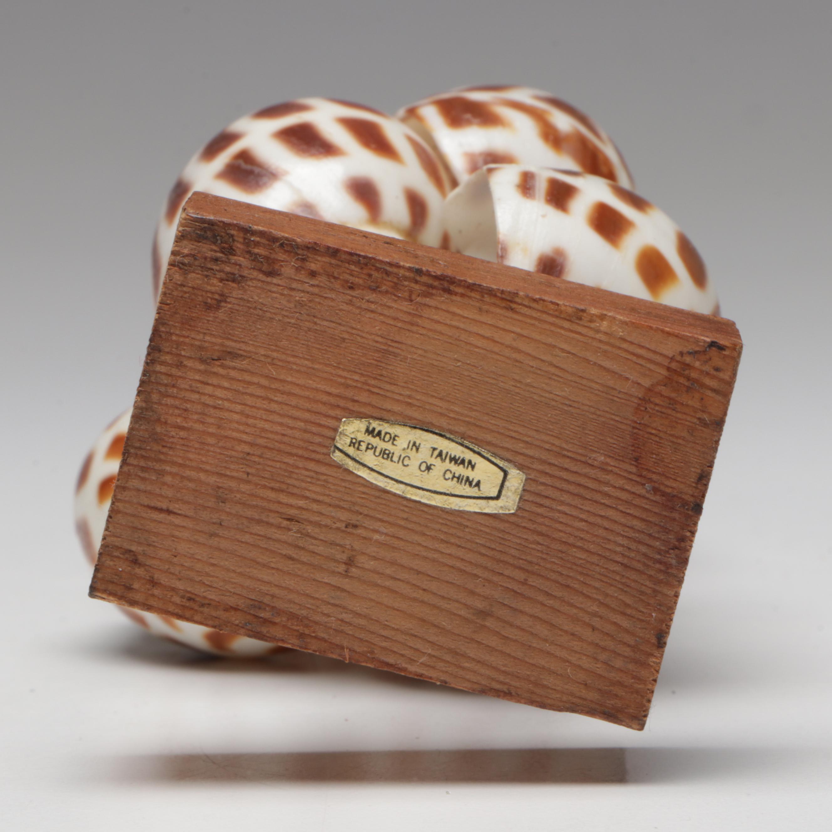 Marine Folk Art Seashell Figurines