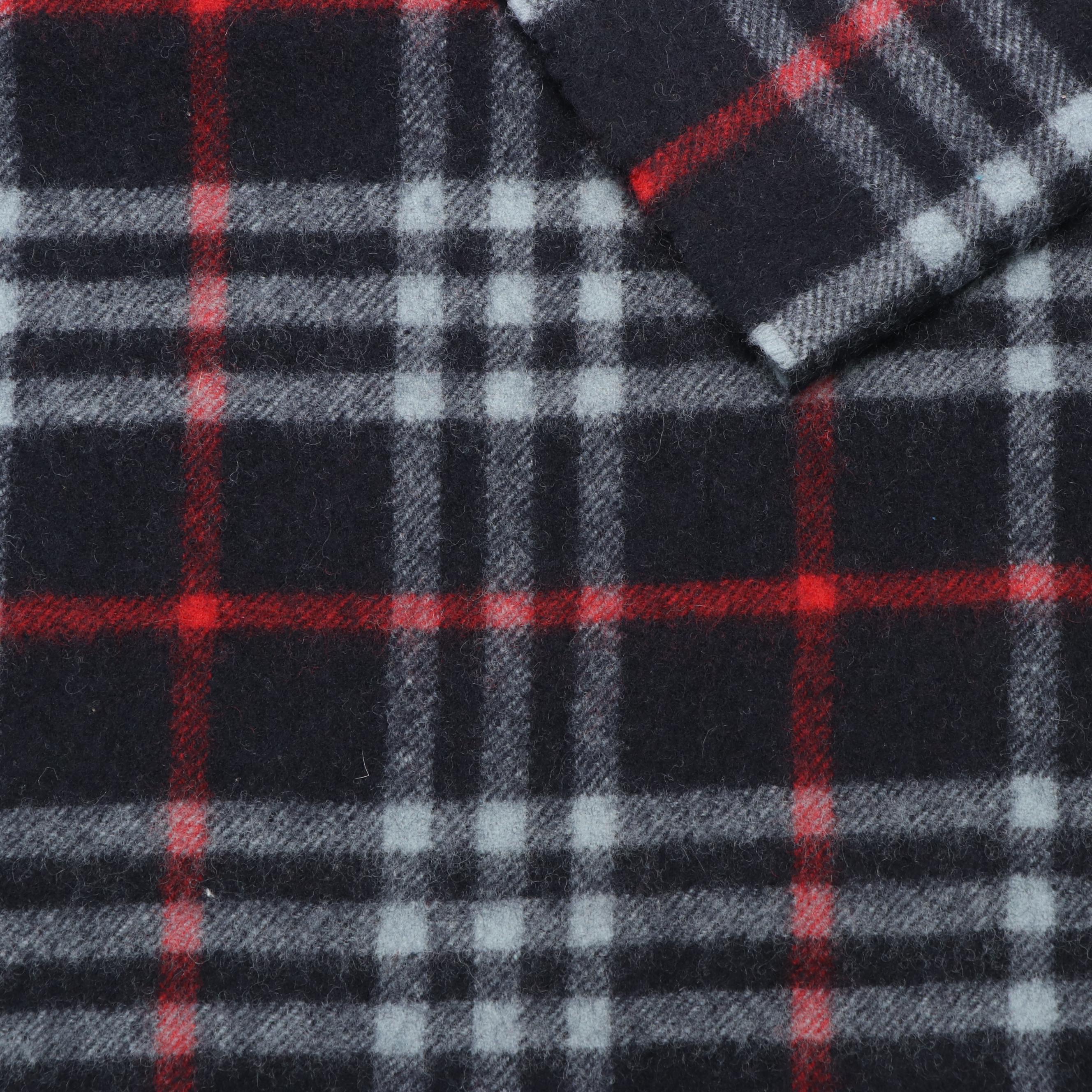 Burberry Cashmere Plaid Print Scarf