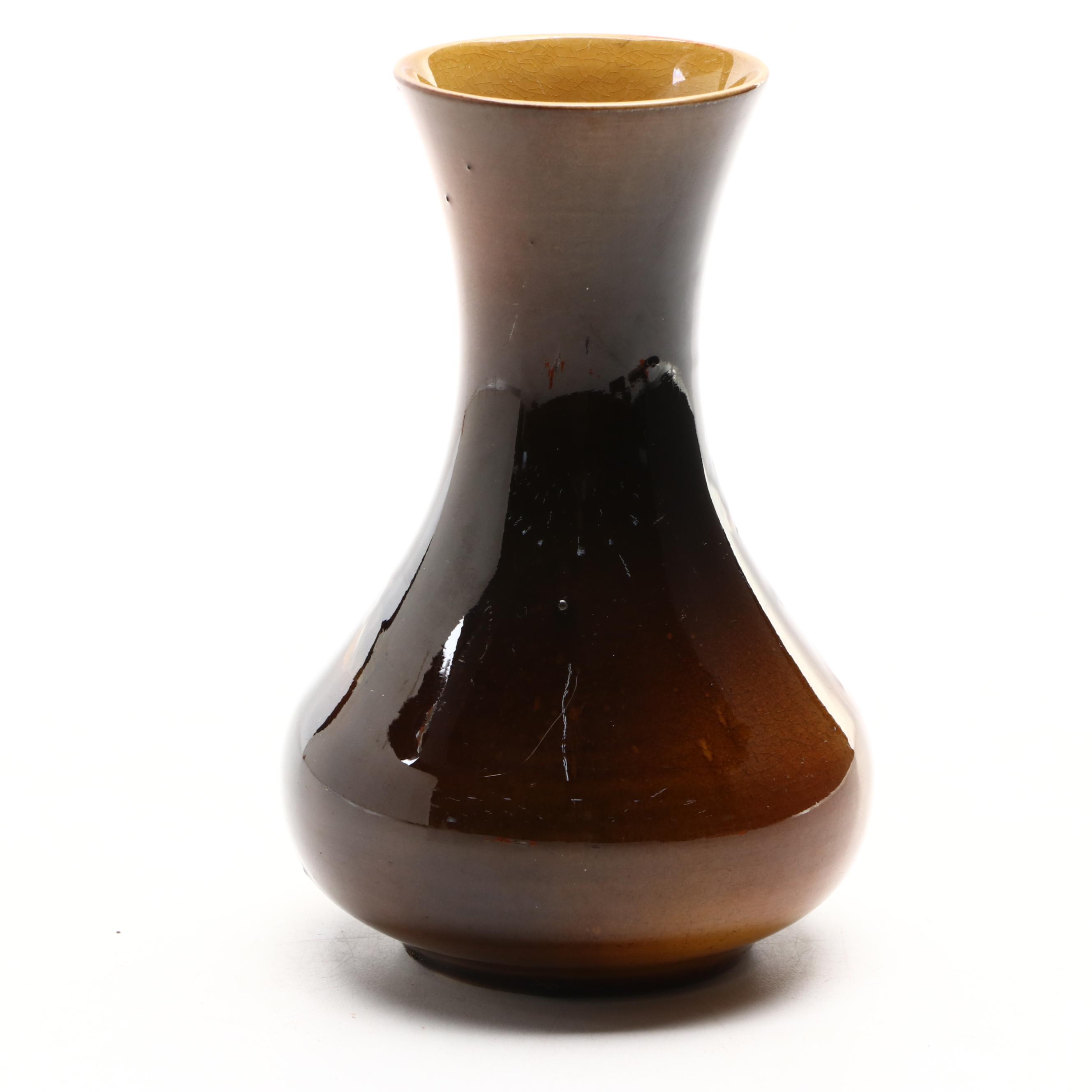 Harriet Elizabeth Wilcox for Rookwood Pottery Standard Glaze Floral Vase, 1890