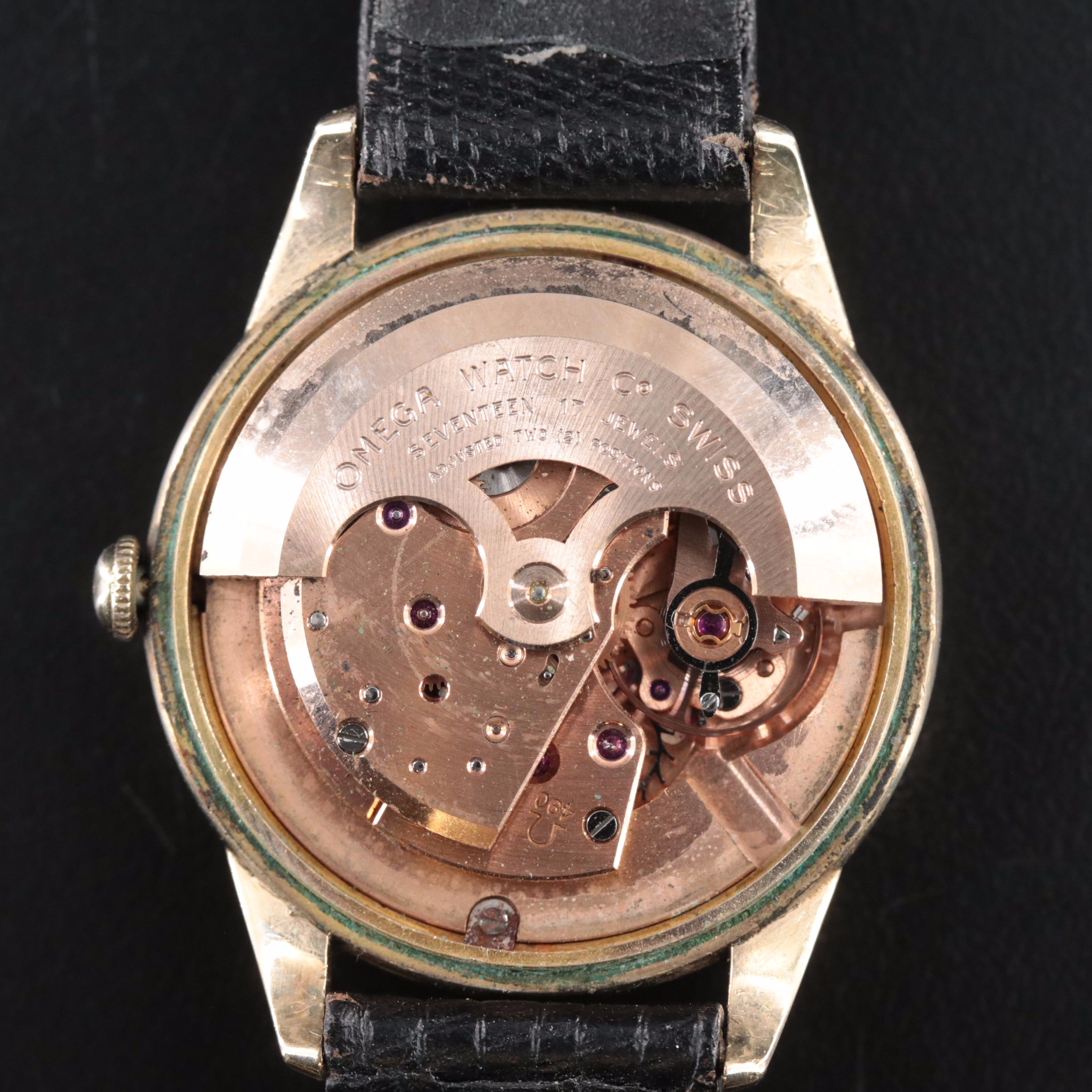 Vintage Omega Gold-Filled Automatic Watch