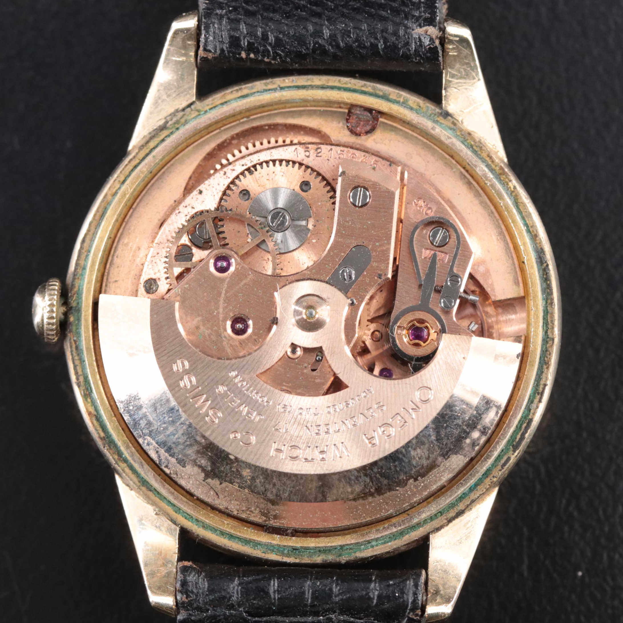 Vintage Omega Gold-Filled Automatic Watch