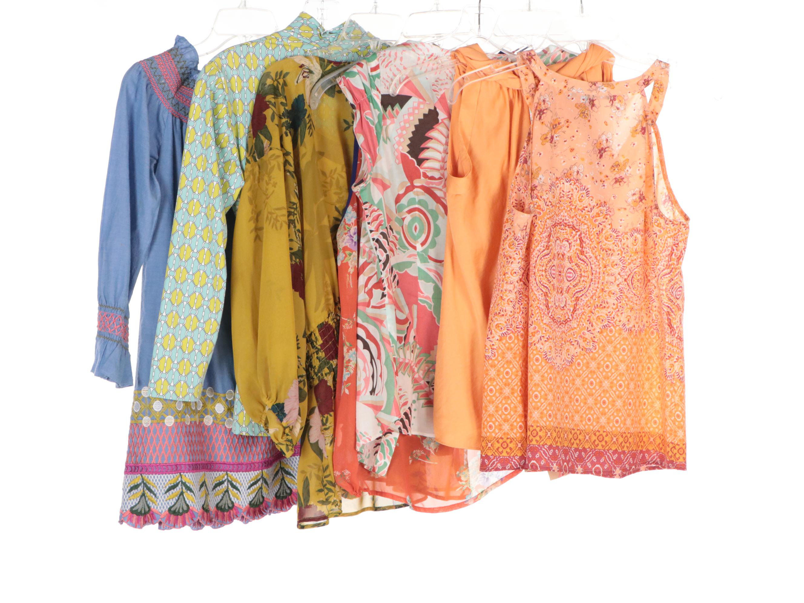 Talbots, Lush & More Patterned Tank Blouses, Vince Camuto Floral Blouse, More