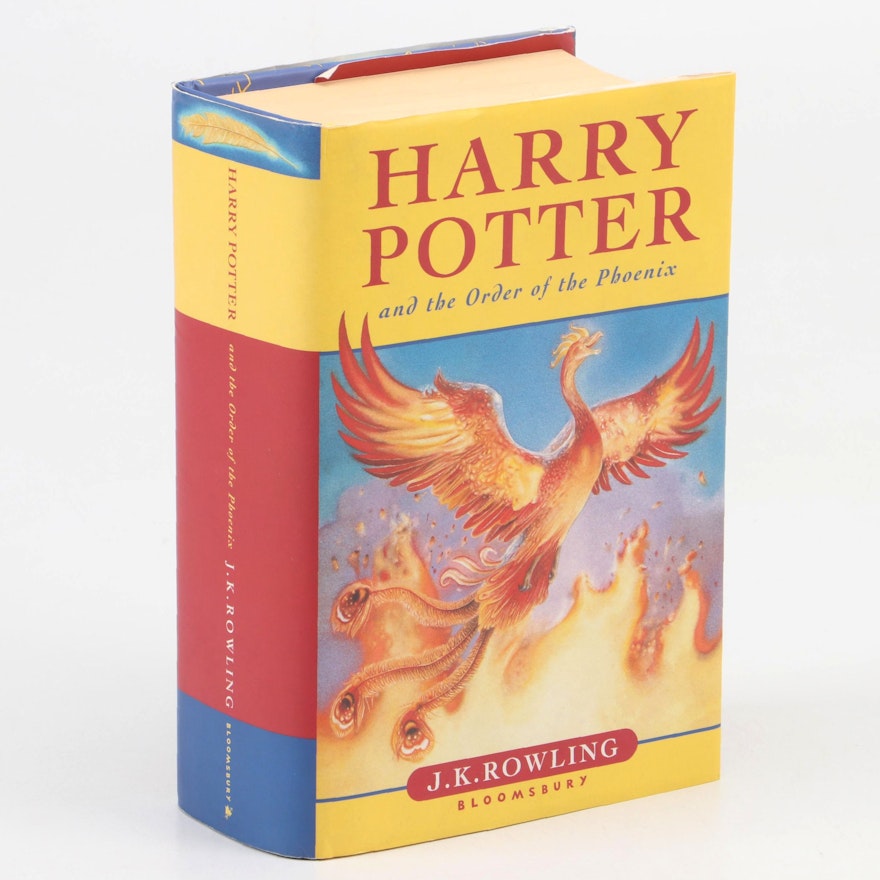 First UK Edition "Harry Potter and the Order of the Phoenix" by J. K. Rowling