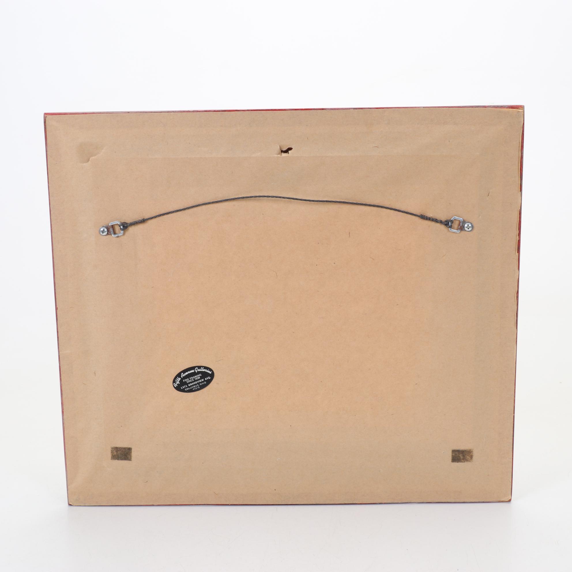 Rossini Landscape Oil Painting of Seaside Villa