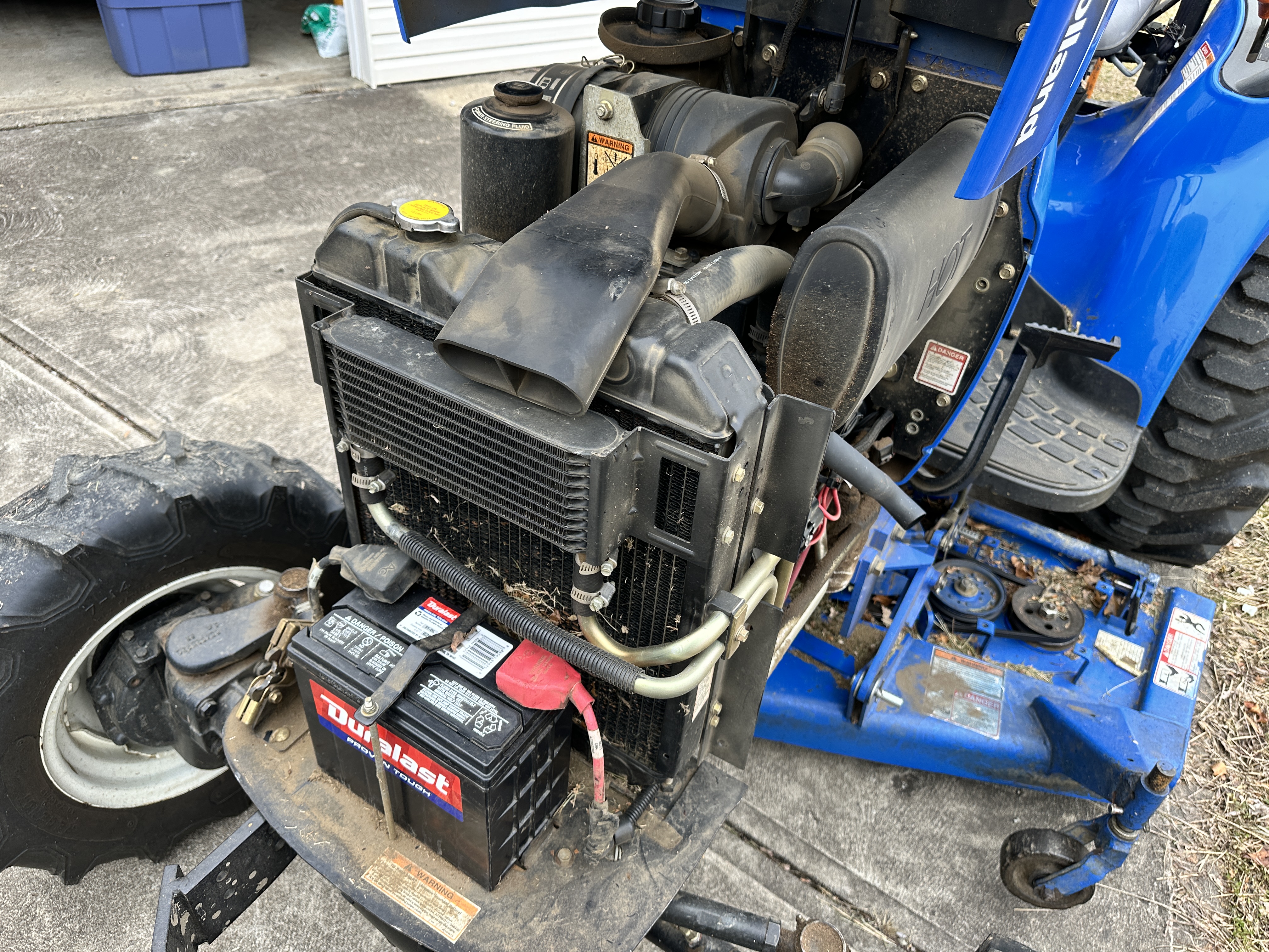 New Holland TC33DA, HST 4 x 4 Compact Diesel Tractor with Accessories