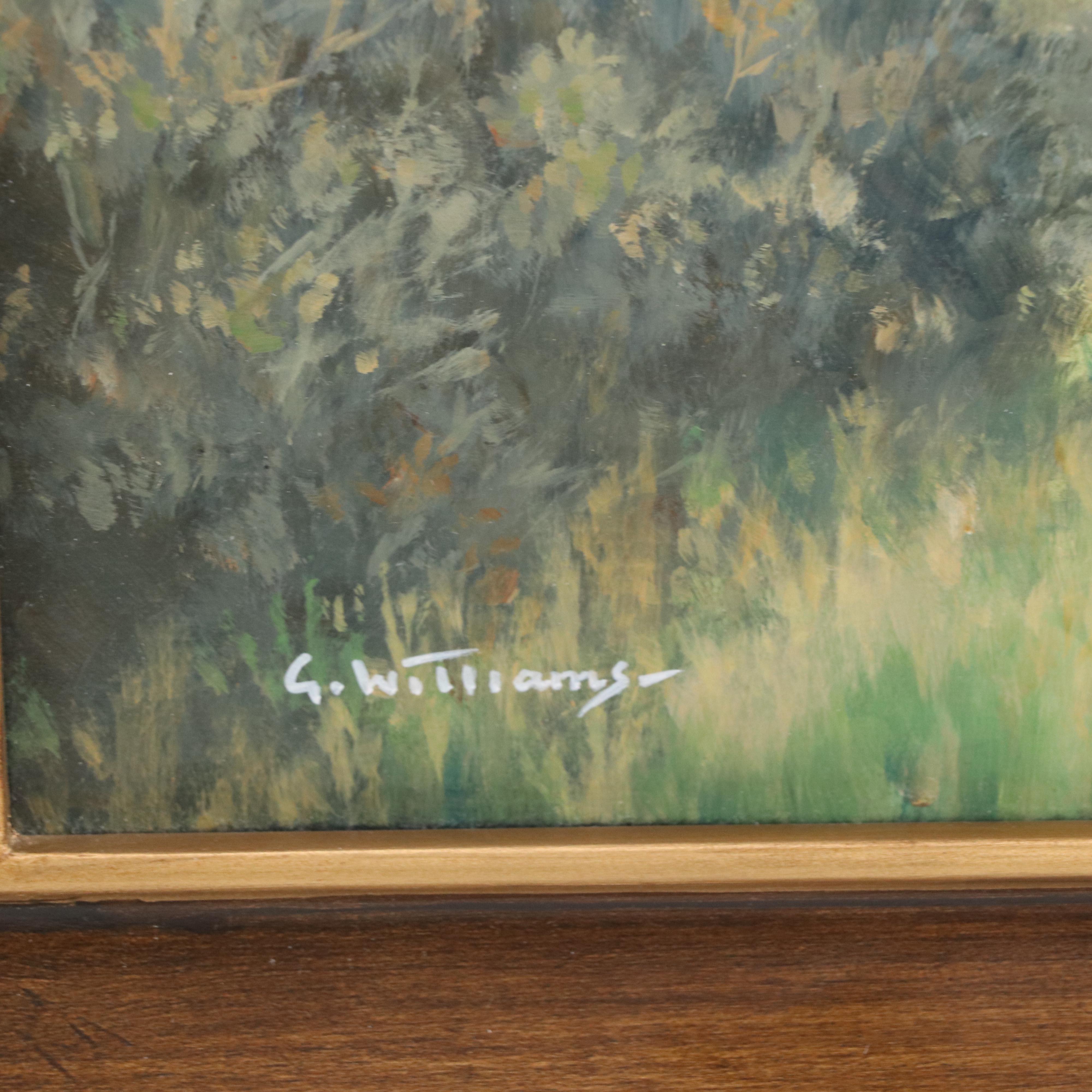 Glynn Williams Oil Paintings of British Hunting Scenes and More