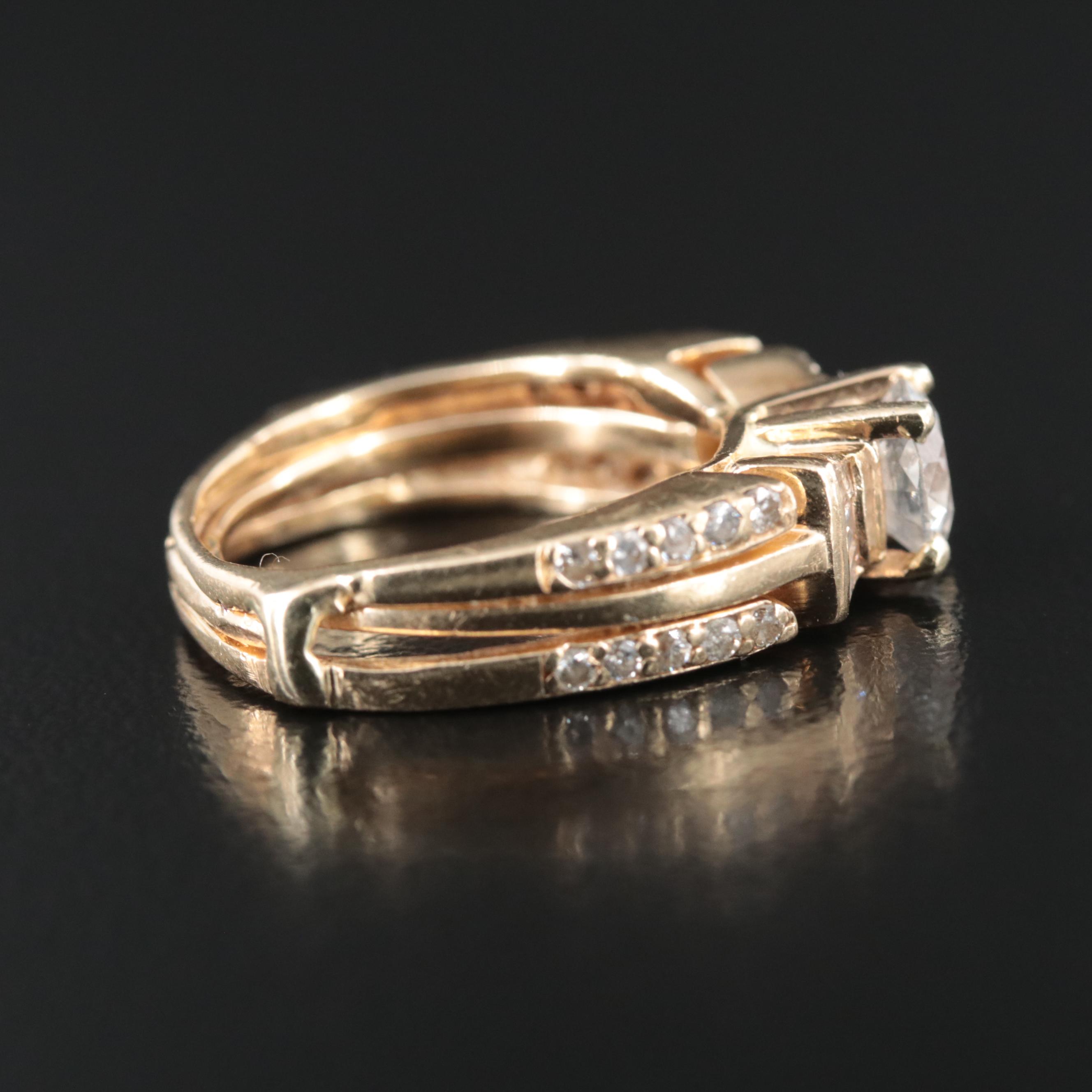 14K 1.23 CTW Diamond Ring