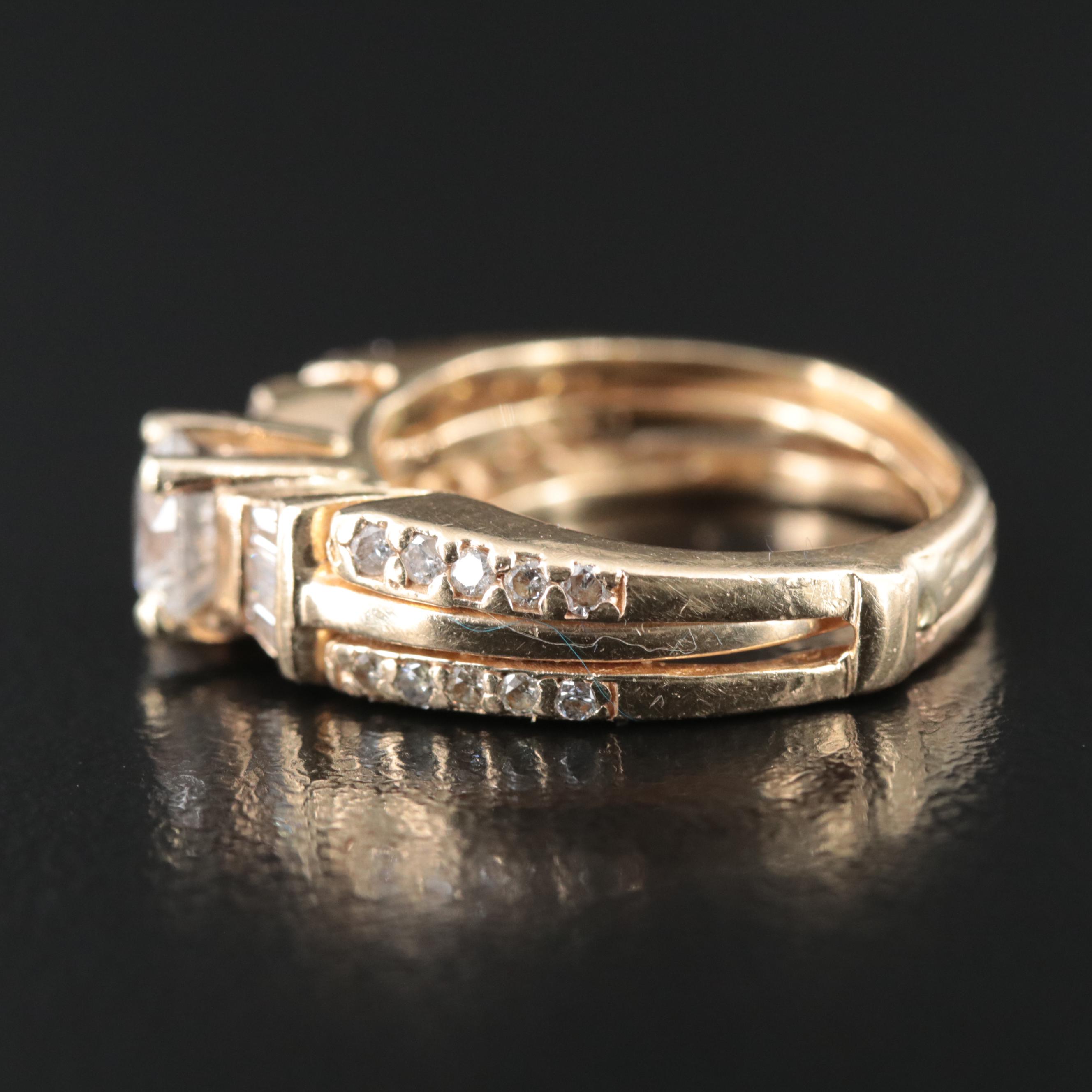 14K 1.23 CTW Diamond Ring