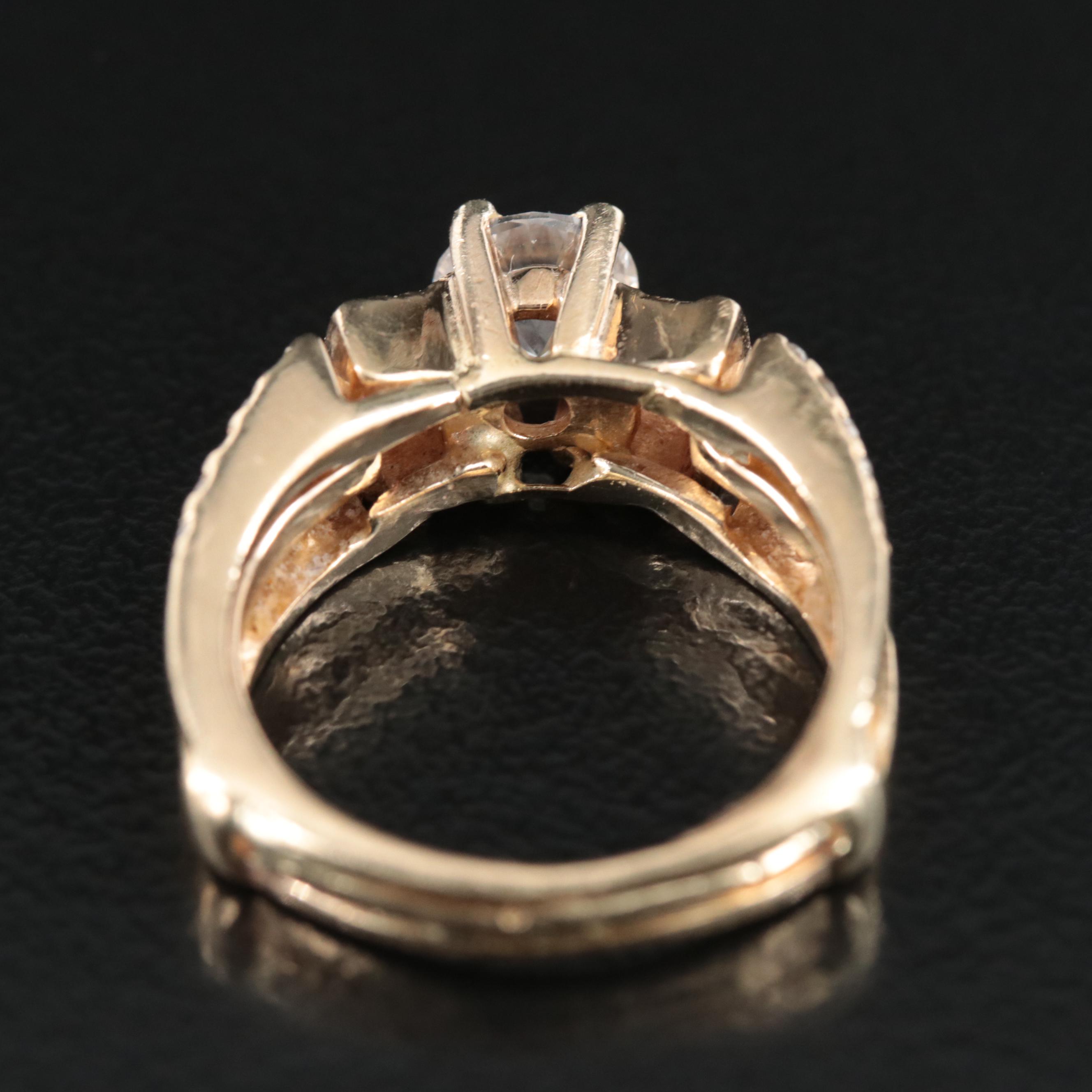 14K 1.23 CTW Diamond Ring