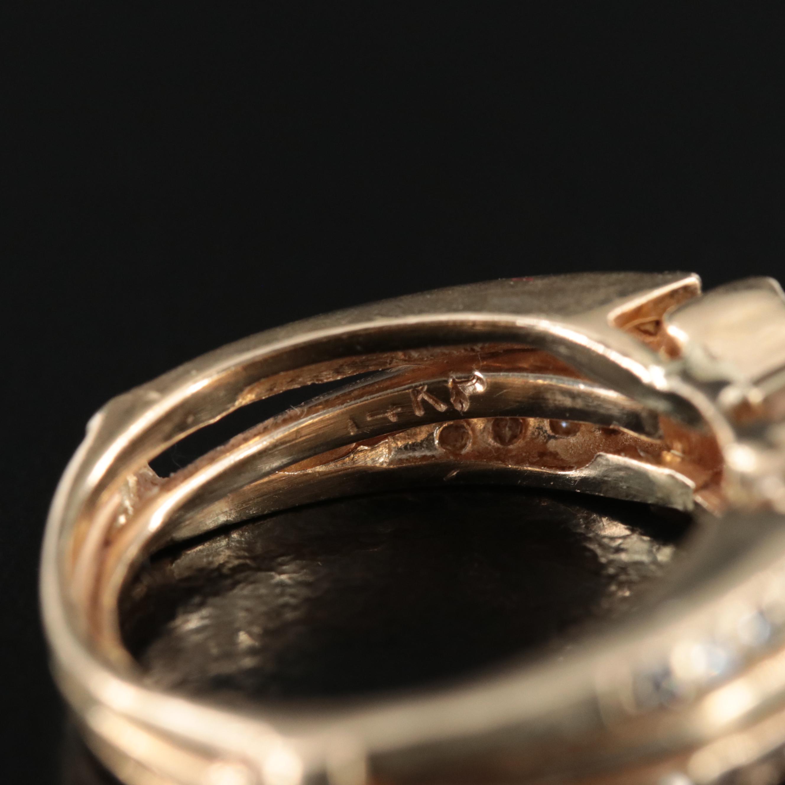 14K 1.23 CTW Diamond Ring