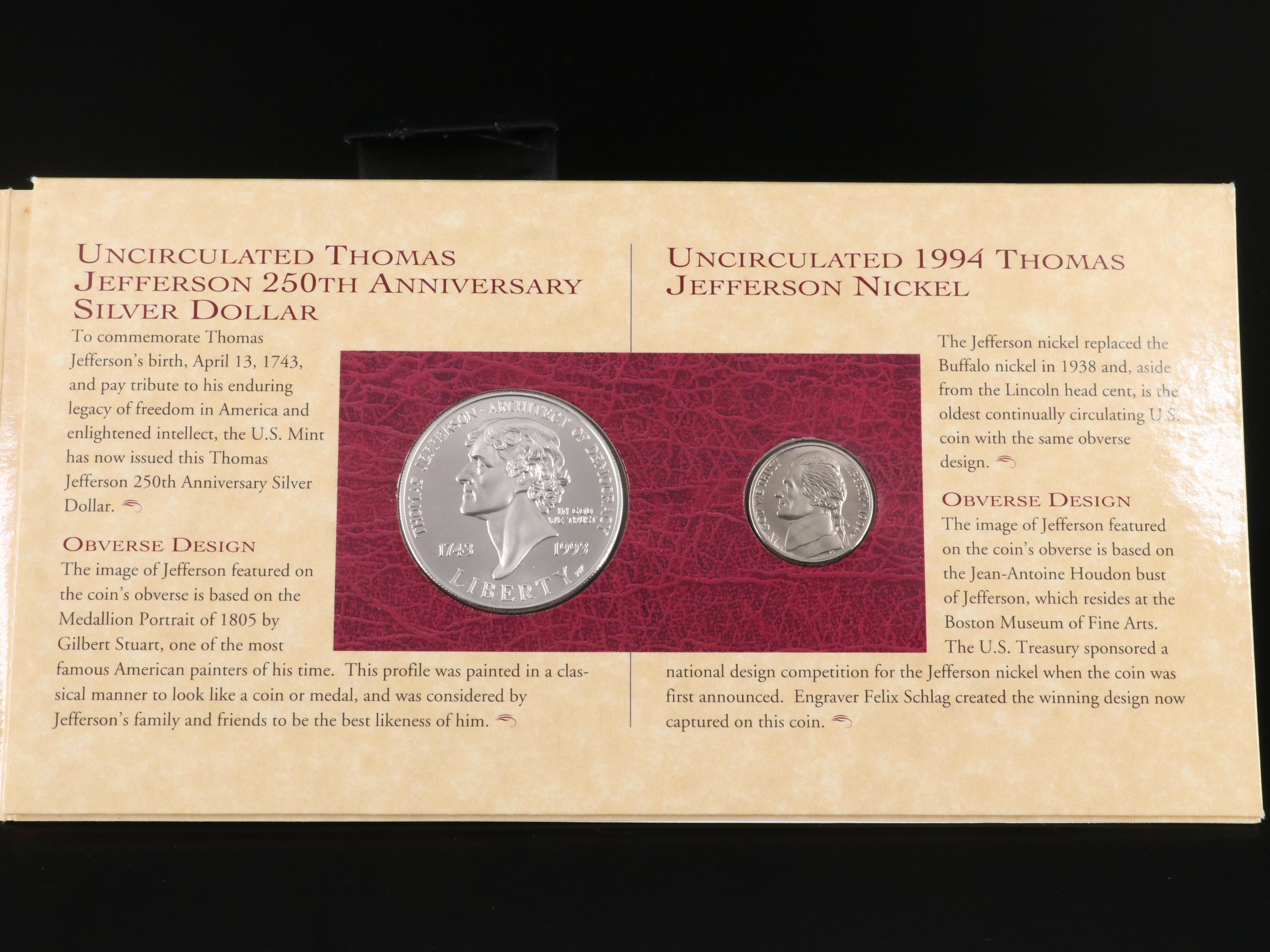 Three U.S. Commemorative Coin Sets