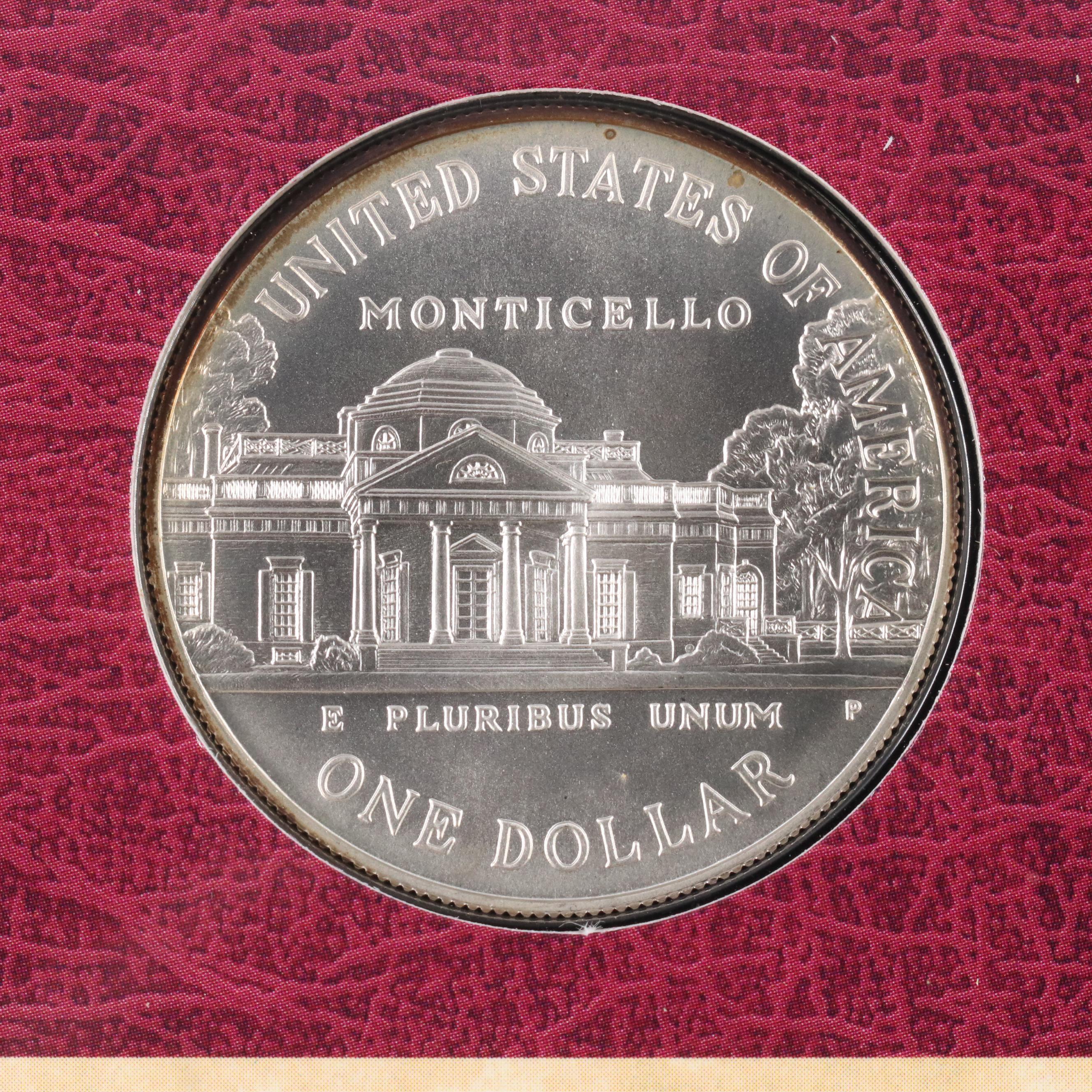 Three U.S. Commemorative Coin Sets