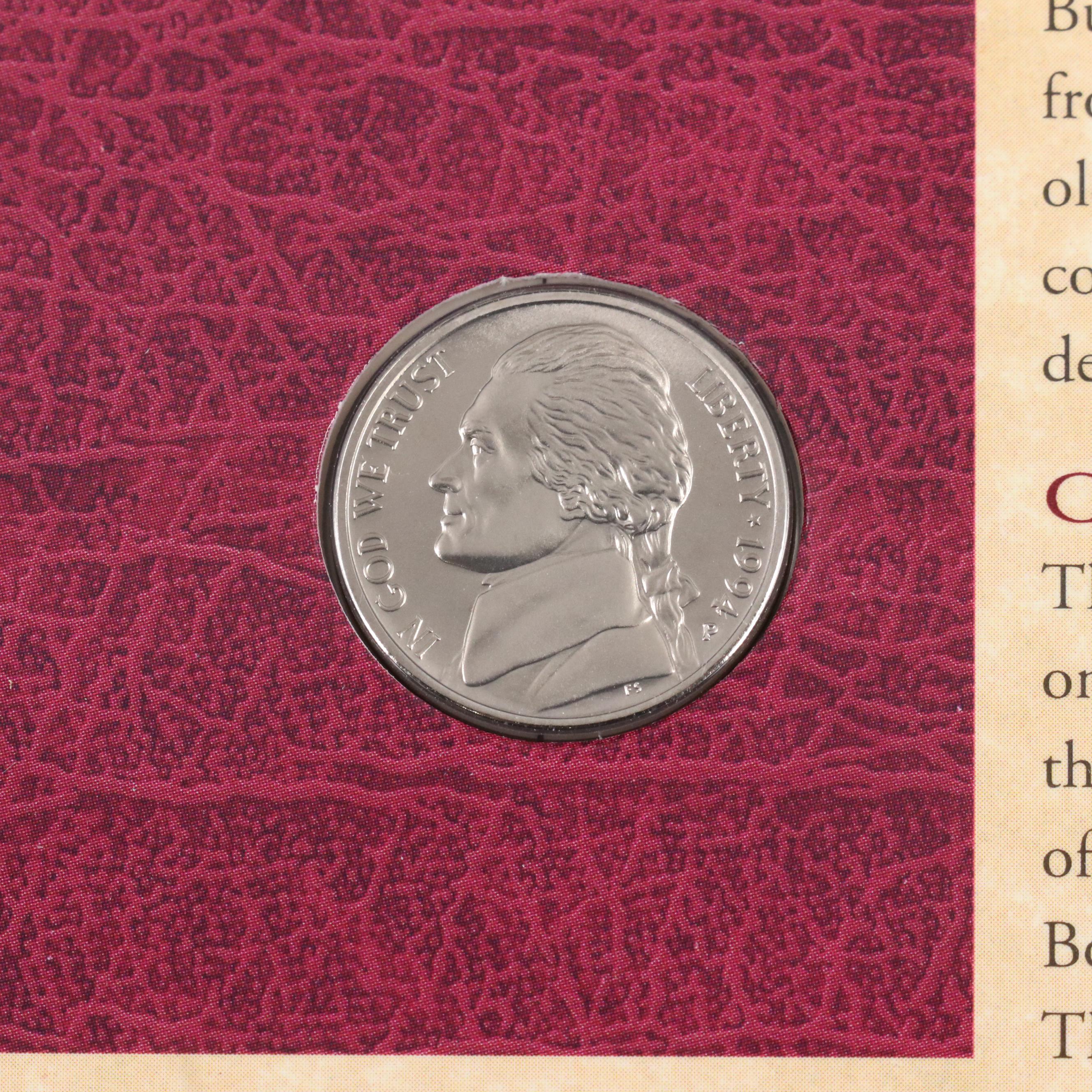 Three U.S. Commemorative Coin Sets