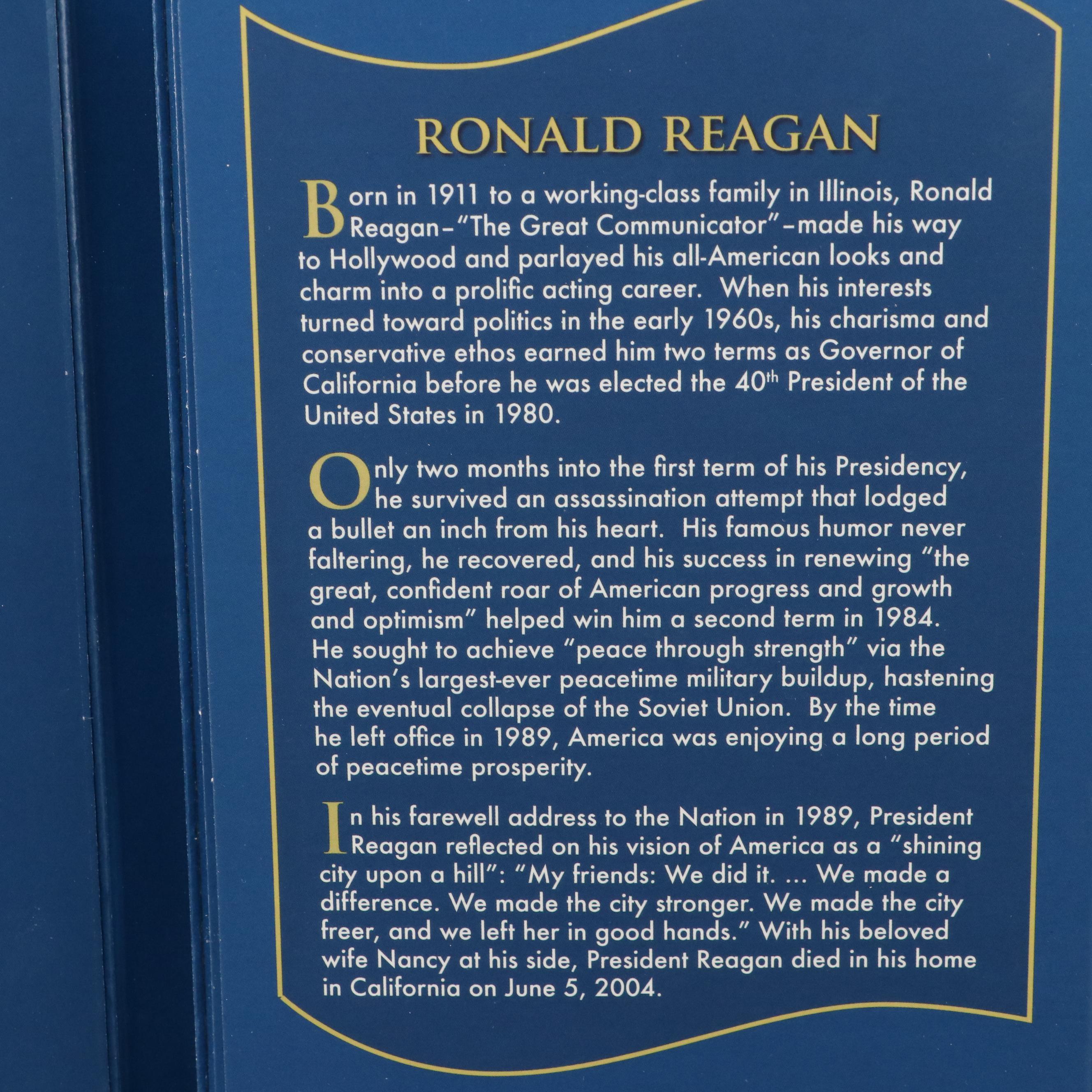 Two 2016 Commemorative Coin Sets